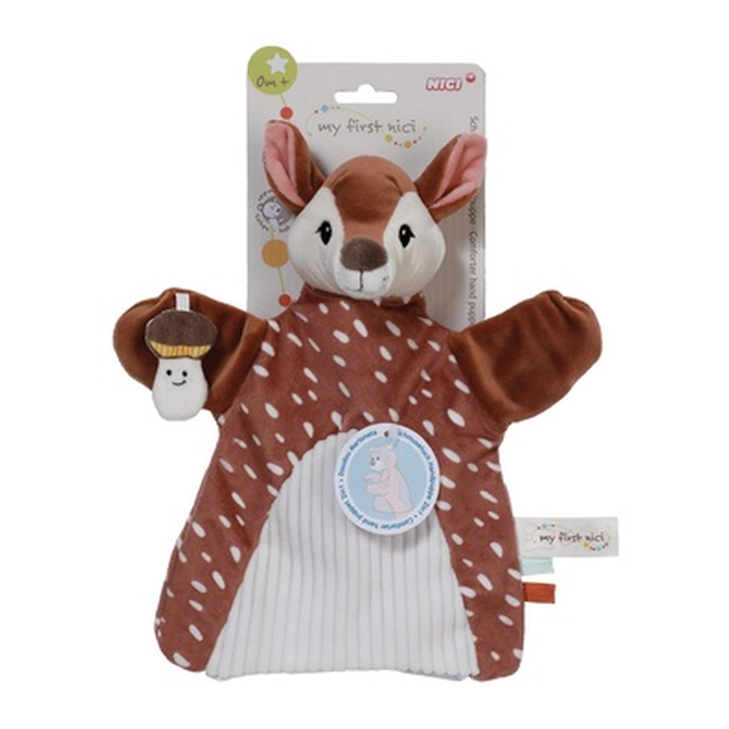 My First NICI - Rehkitz 2 in 1 Plush Toy - Baby Activity Toys