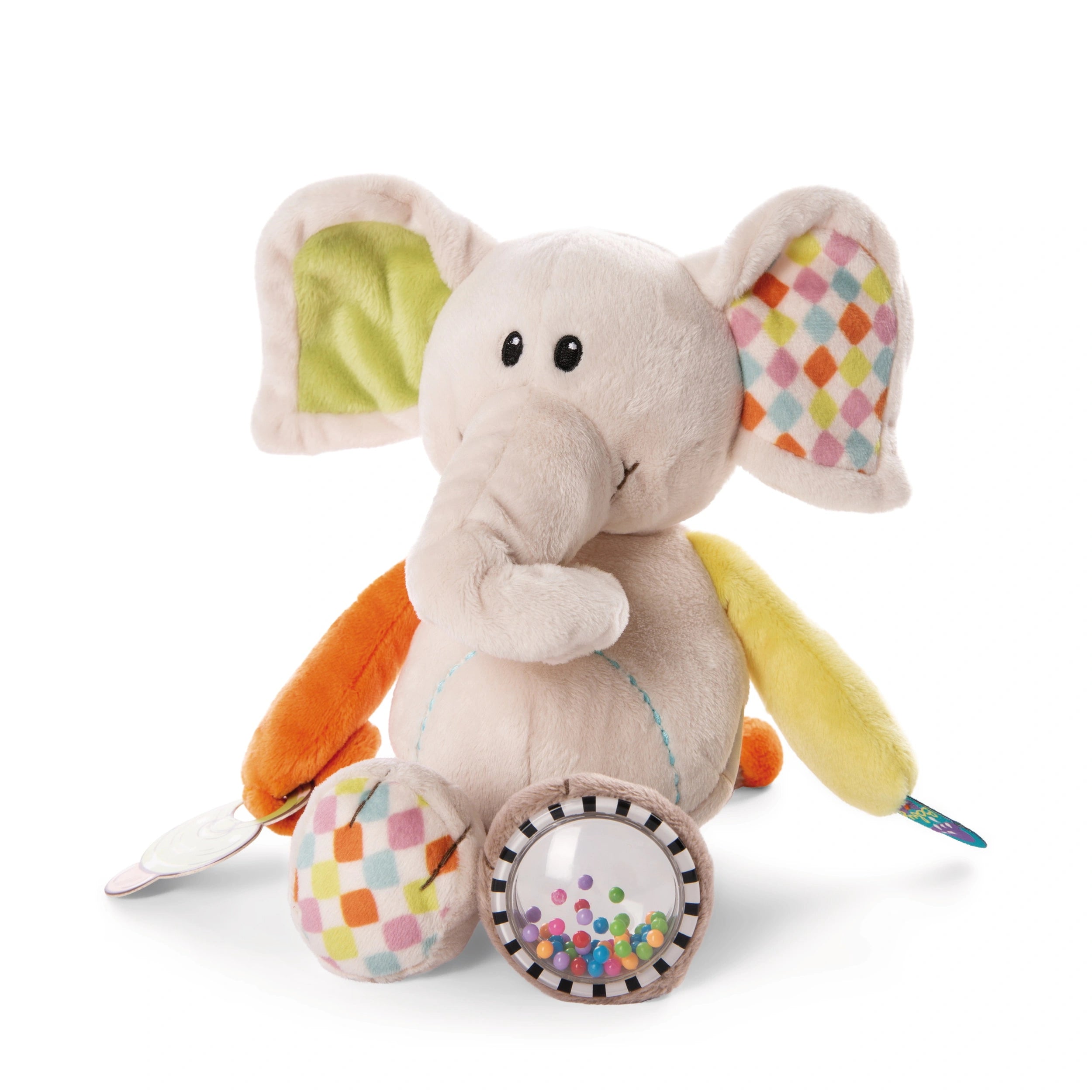 NICI - Activity-Cuddly-Toy-Dundi-Elephant-Dolls-Playsets-Toy-Figures