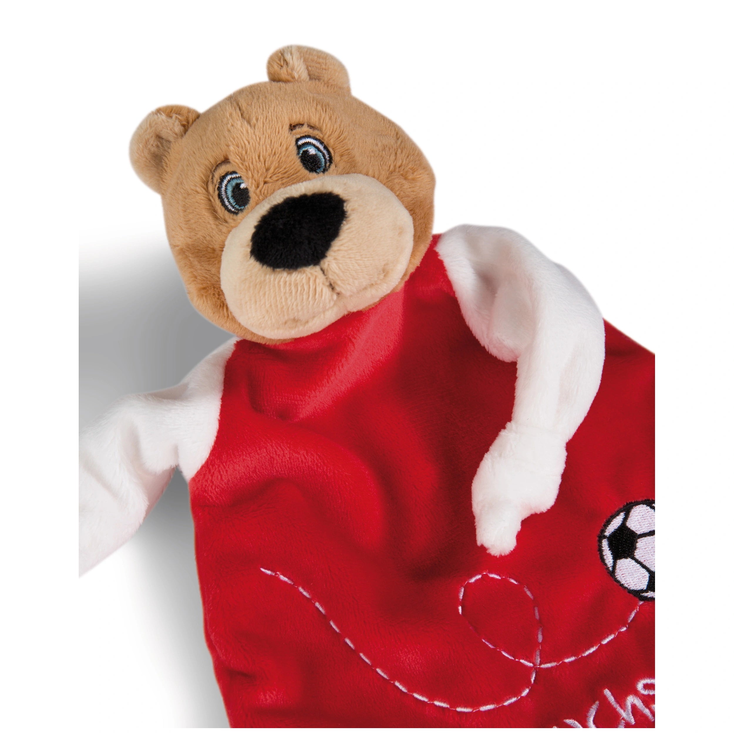 NICI - Comforter-FC-Bayern-Munich-Bear-Berni-25X25-Cm - Stuffed-Animals