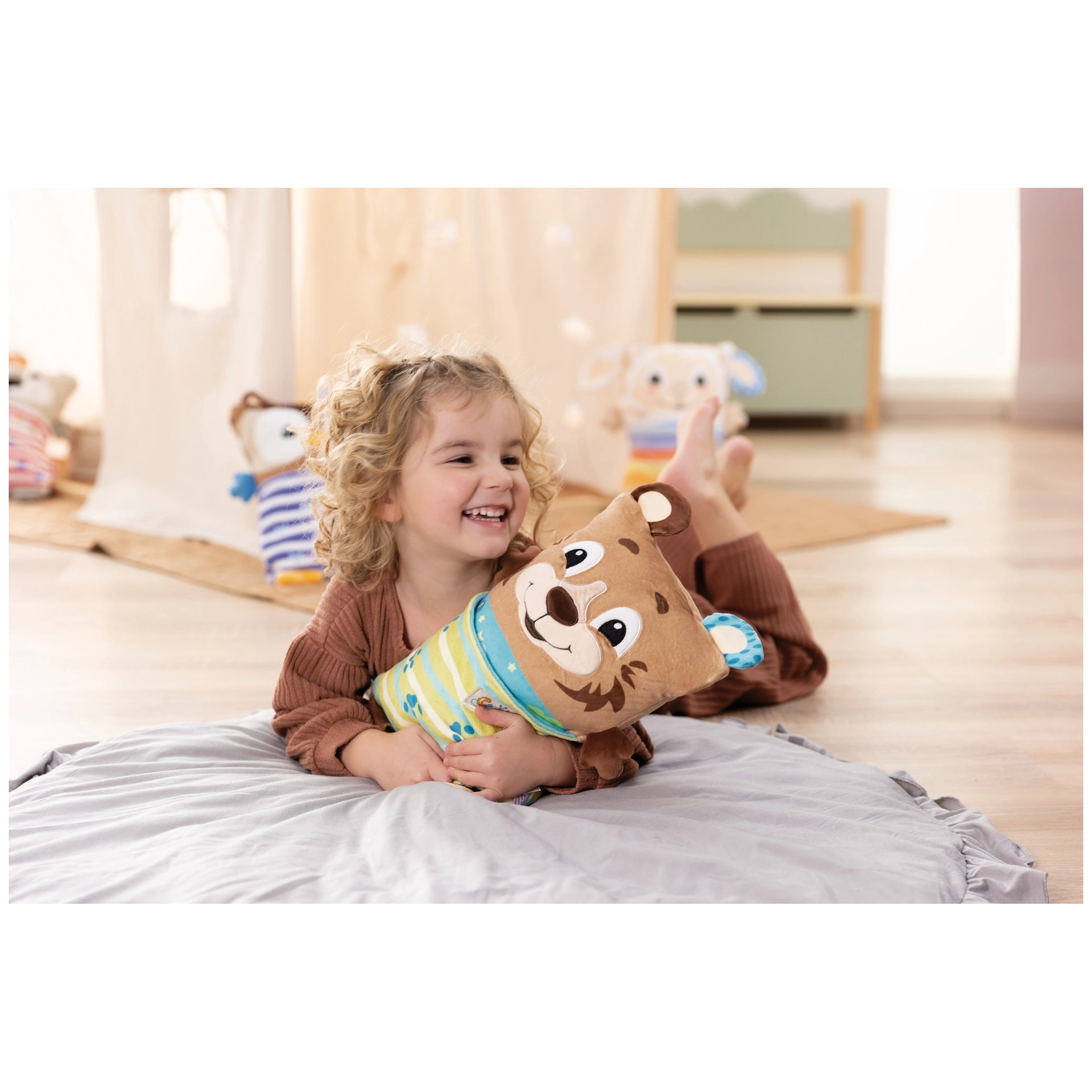 NICI - Cosidoos - Reversible Soft Toy Bear - Stuffed Animals