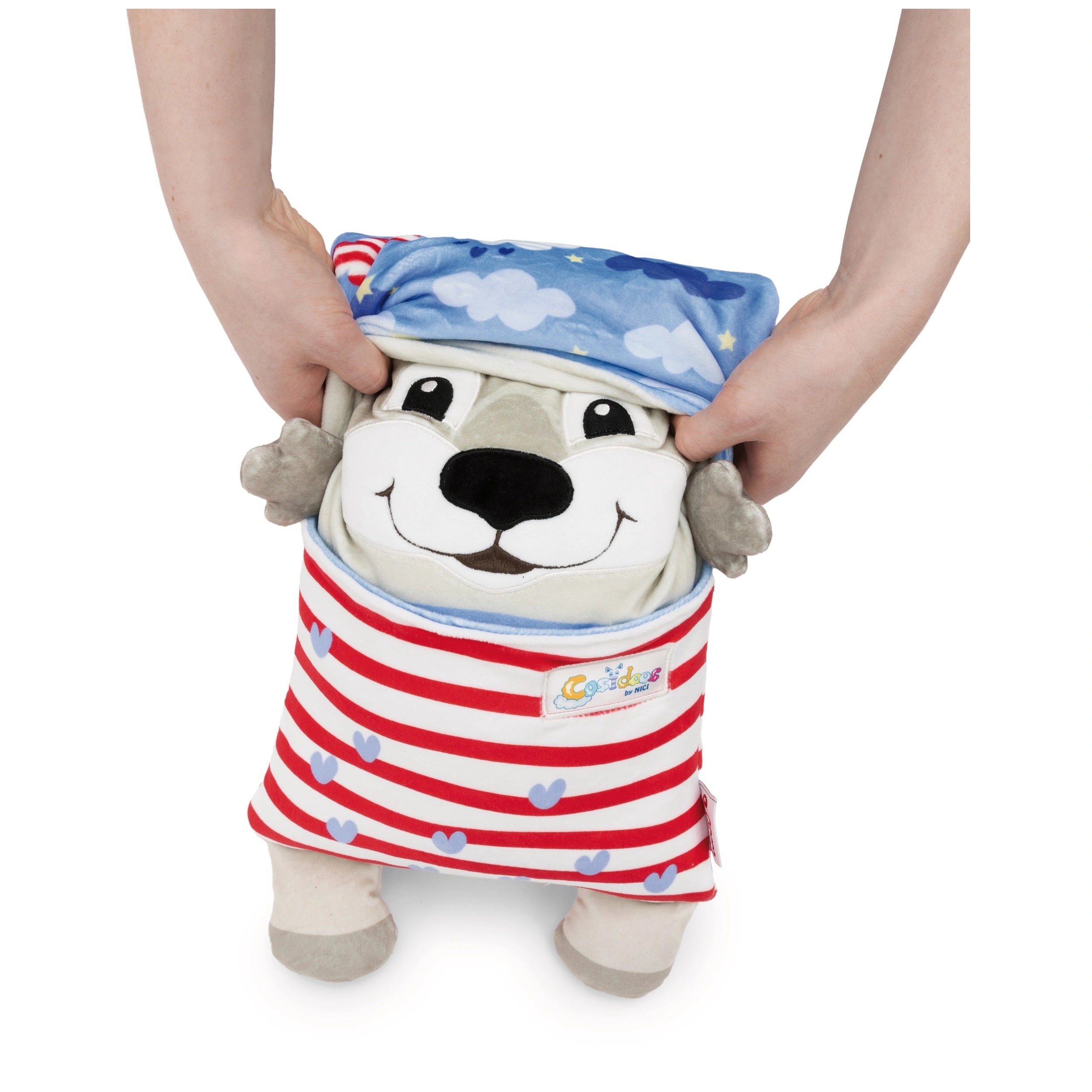 Cosidoos - Omkeerbaar Zacht Speelgoed Hond - Knuffeldieren