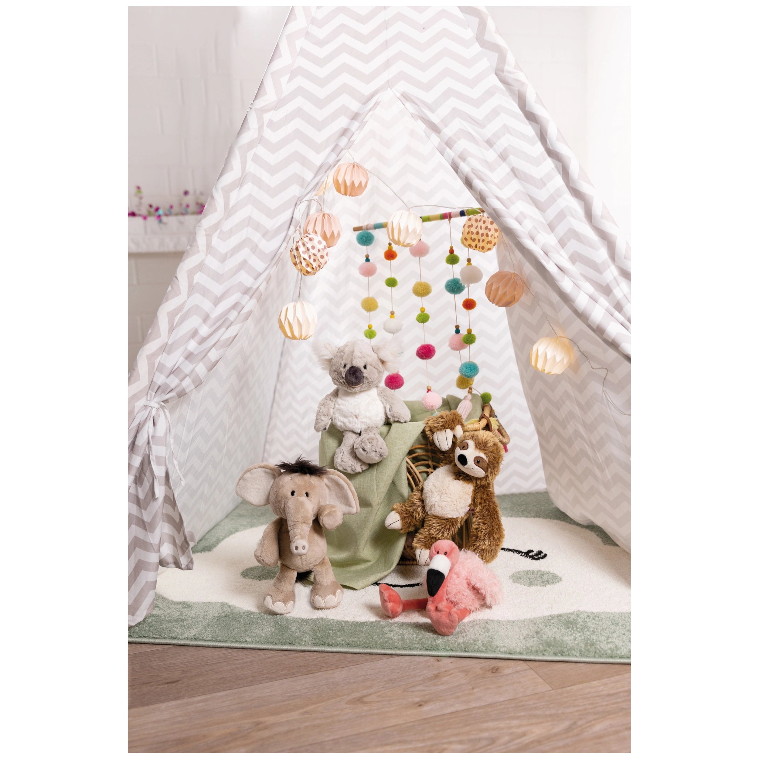 NICI - Elephant-El-Frido-Dangling-25-Cm-Stuffed-Animals