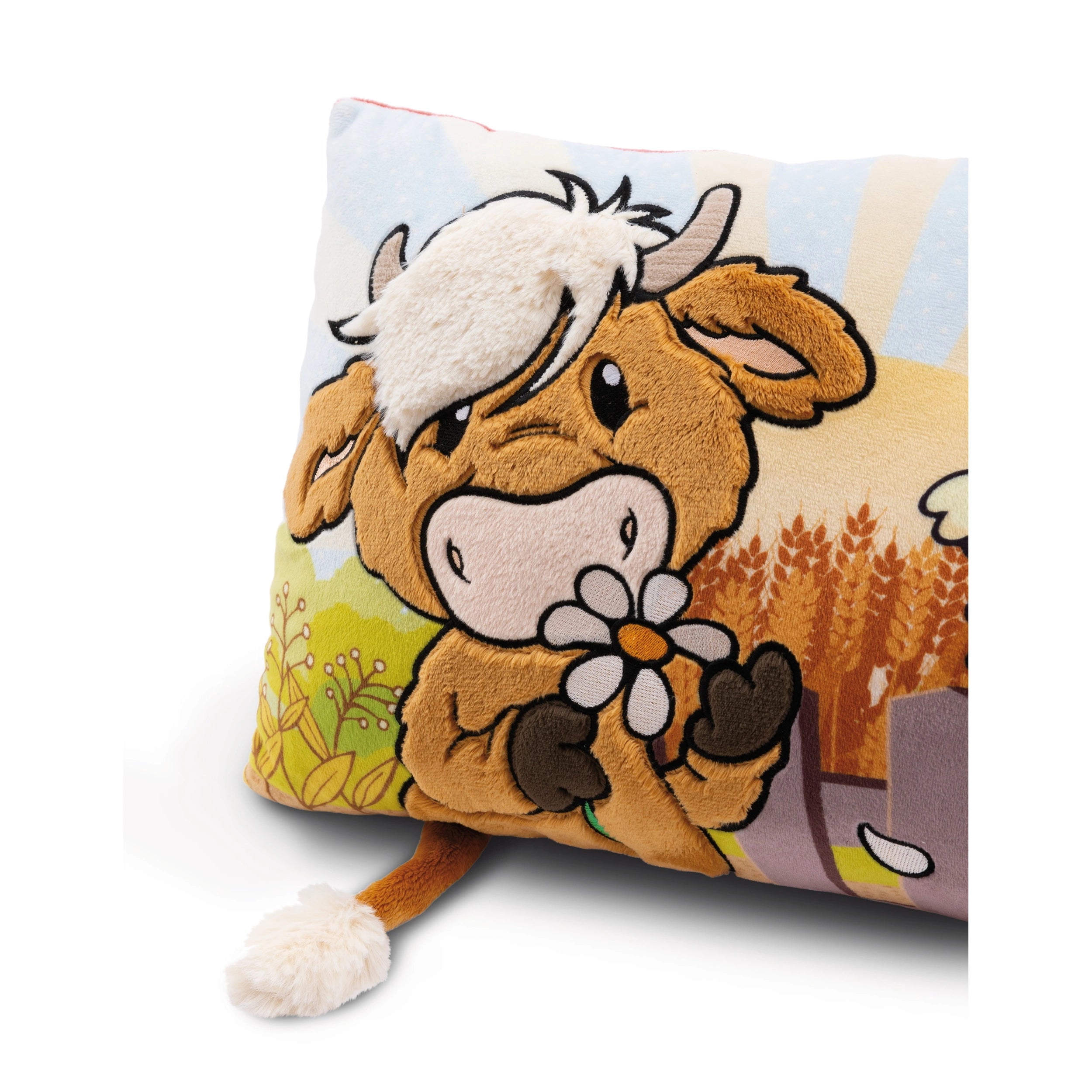 NICI - Farm-Friends-Rectangular-Cushion-Stuffed-Animals