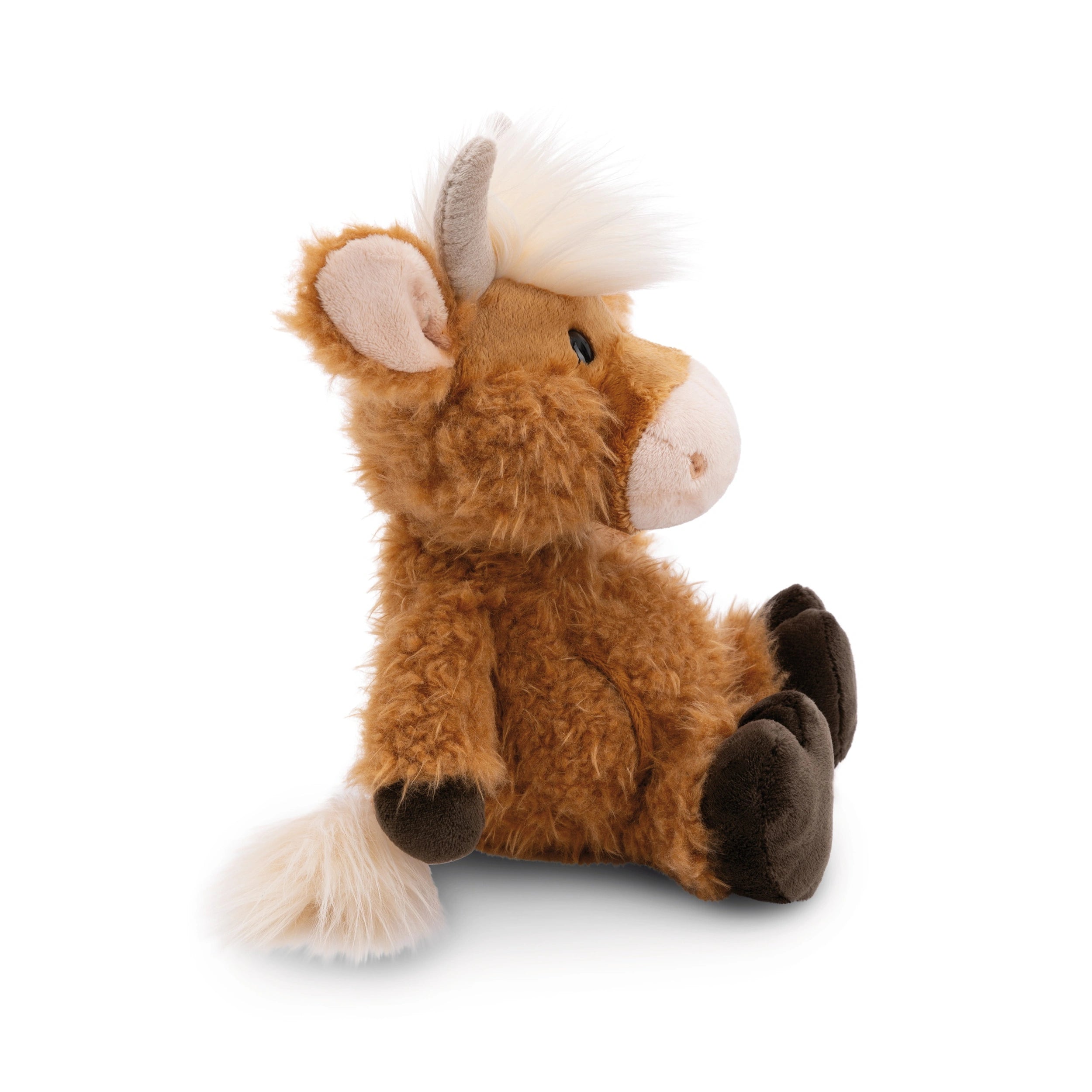 NICI - Farm-Friends-Soft-Toy-Highland-Cattle-Mcmooray-Green-33-Cm-Stuffed-Animals