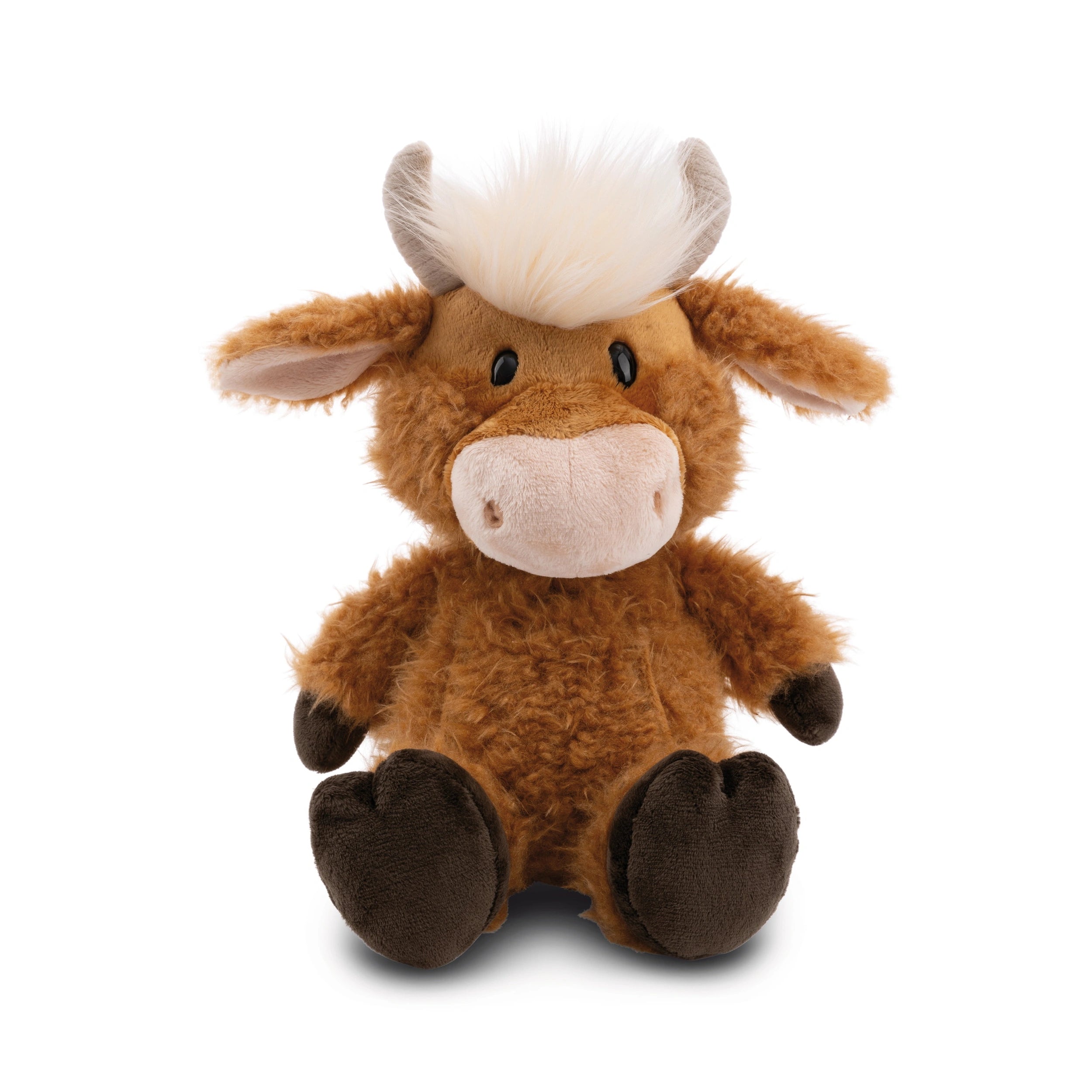 NICI - Farm-Friends-Soft-Toy-Highland-Cattle-Mcmooray-Green-33-Cm-Stuffed-Animals