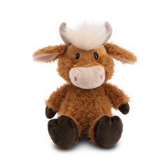 NICI - Farm-Friends-Soft-Toy-Highland-Cattle-Mcmooray-Green-33-Cm-Stuffed-Animals