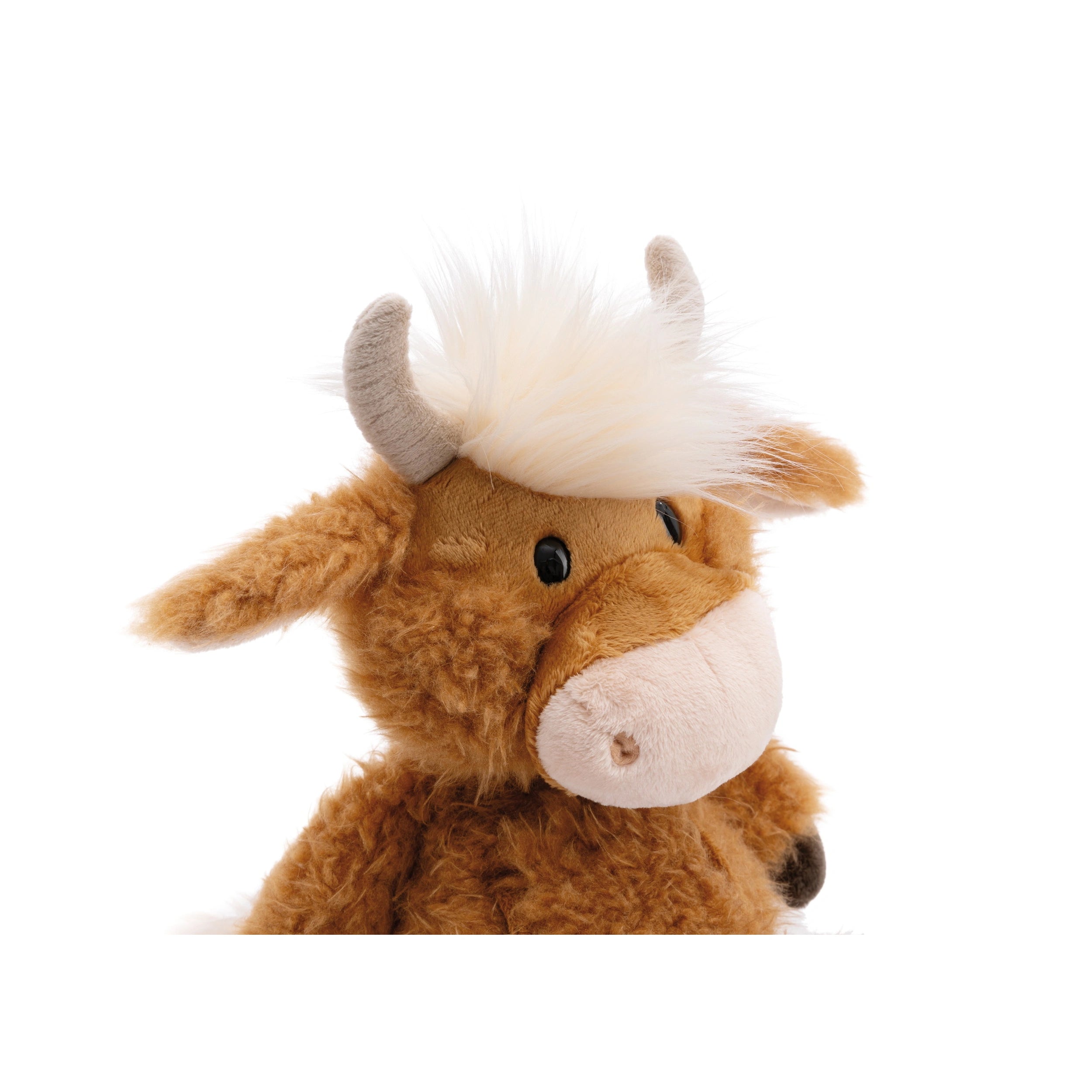 NICI - Farm-Friends-Soft-Toy-Highland-Cattle-Mcmooray-Green-33-Cm-Stuffed-Animals