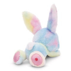 NICI - GLUBSCHIS - Lying Soft Toy Rabbit Rainbow Candy - Stuffed Animals