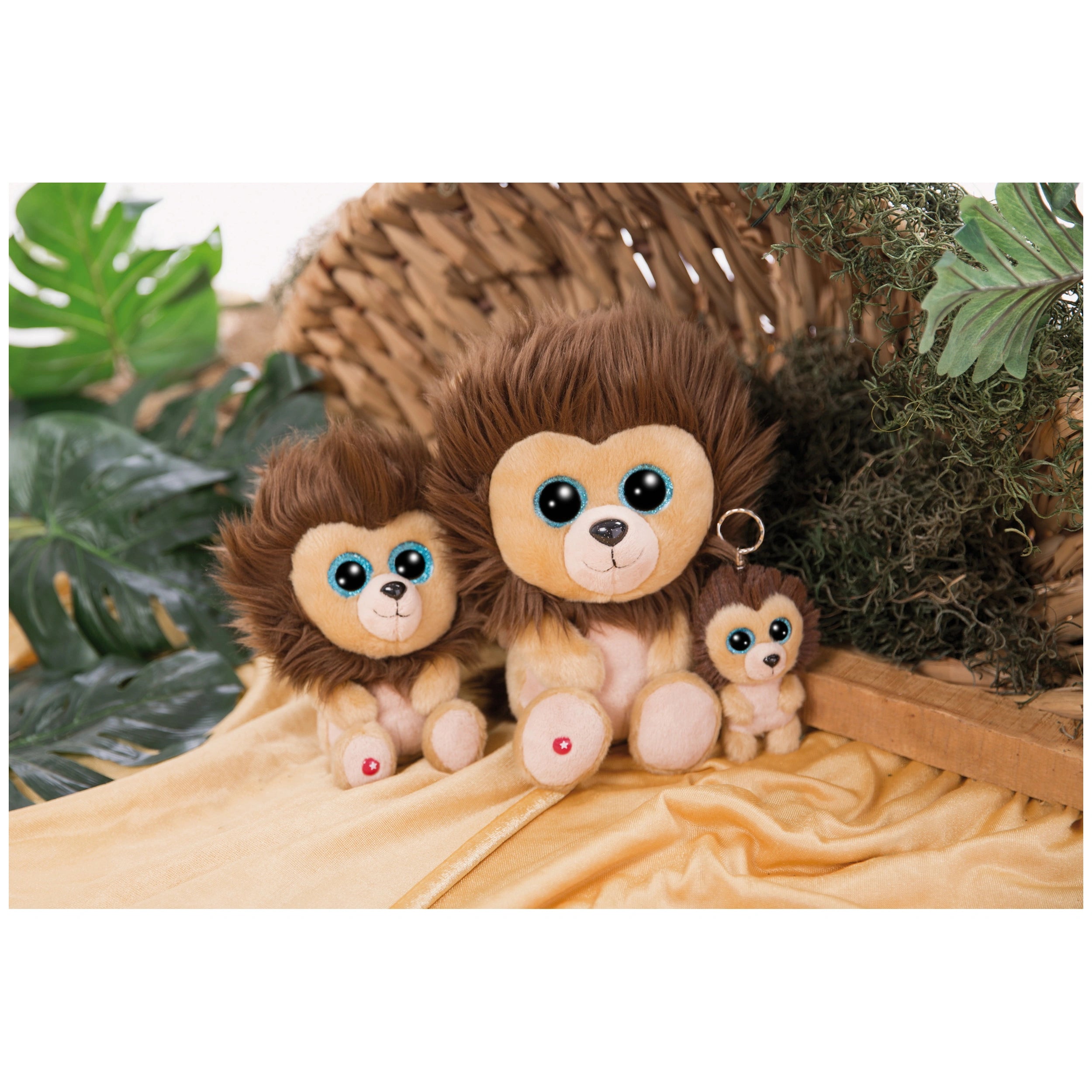 NICI - Glubschis-Cuddly-Toy-Lion-Cliff-15-Cm - Stuffed-Animals