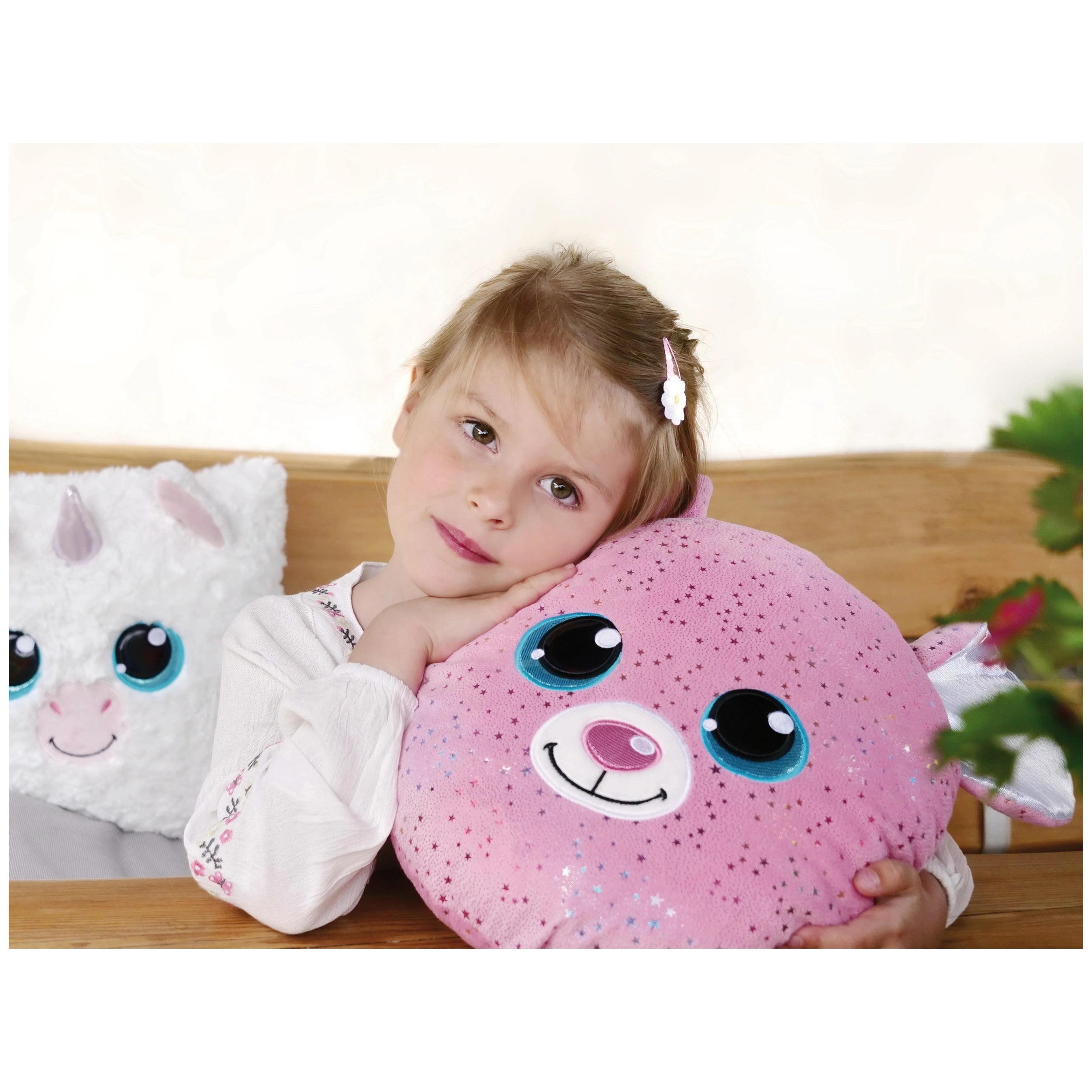 NICI - Glubschis-Cushion-Mouse-Miss-Mausie-Stuffed-Animals