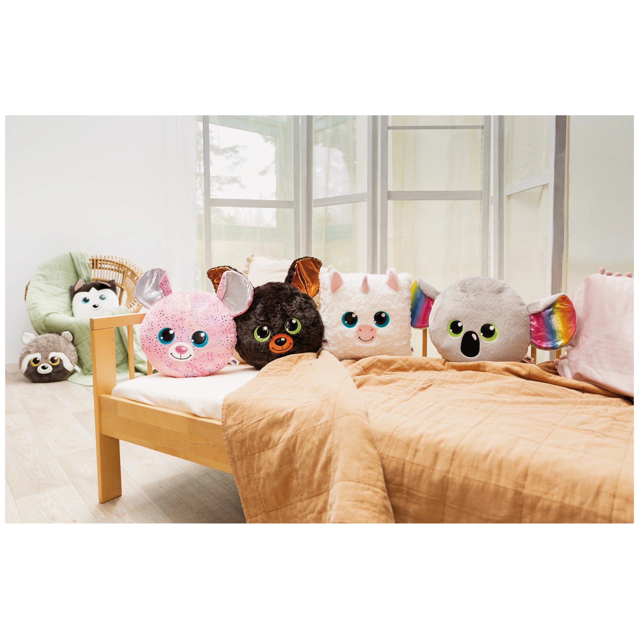 NICI - Glubschis-Cushion-Mouse-Miss-Mausie-Stuffed-Animals
