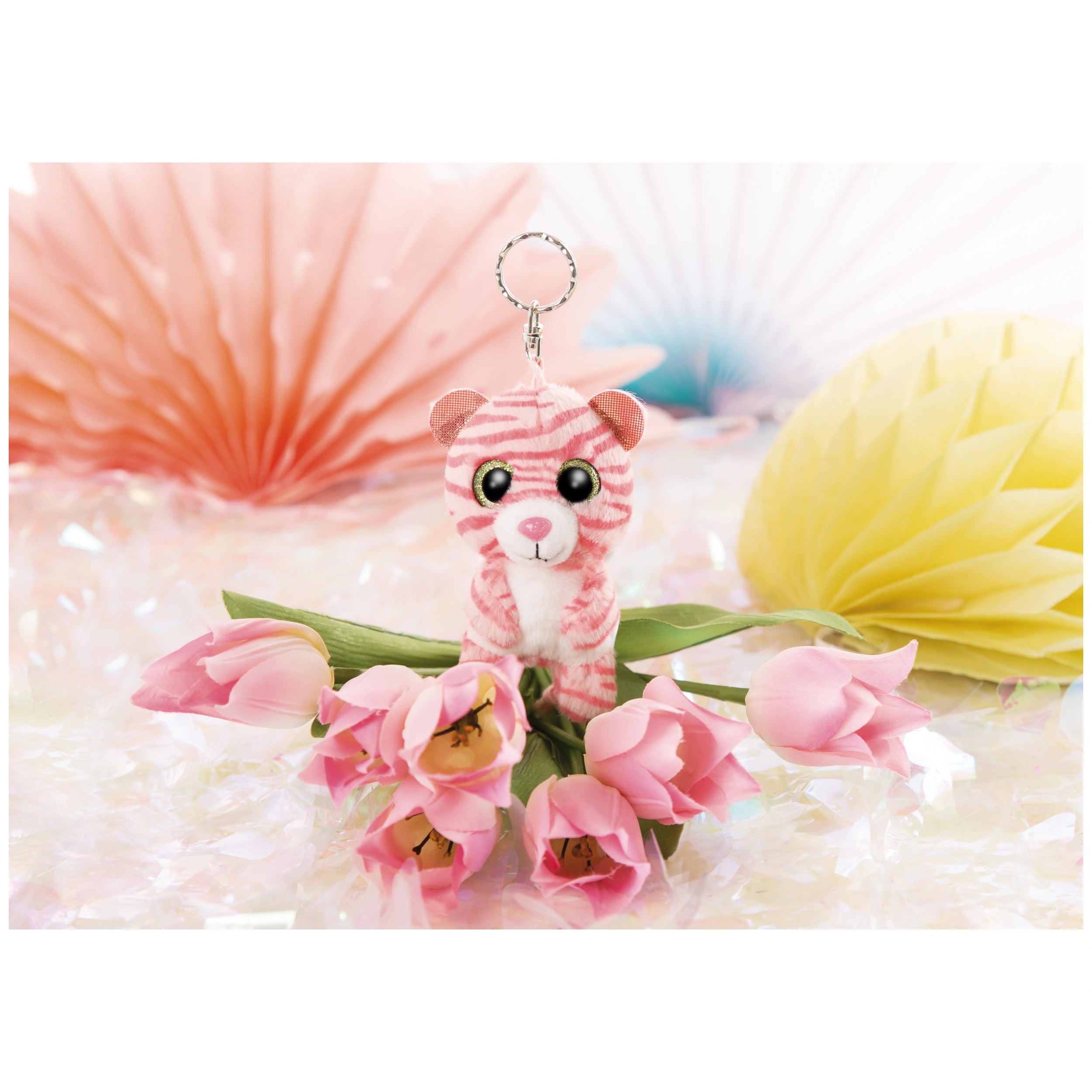 NICI - Glubschis-Keyring-Tiger-Fula-Action-Toy-Figures