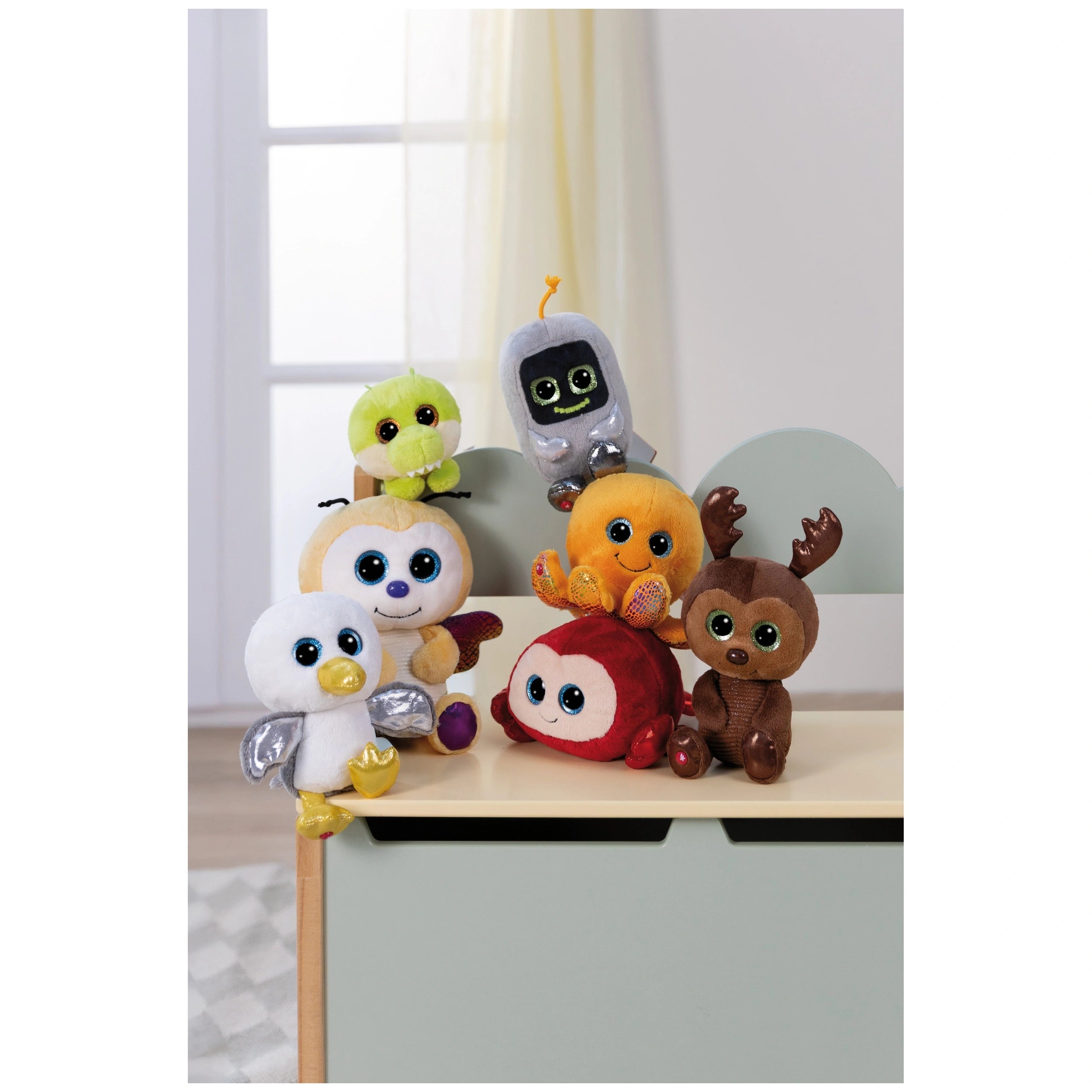 NICI - Glubschis-Lying-Soft-Toy-Lobster-Humberto-15-Cm - Stuffed-Animals