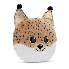 NICI - Glubschis-Lynx-Lenzo-Cushion-32x32-Cm - Stuffed-Animals