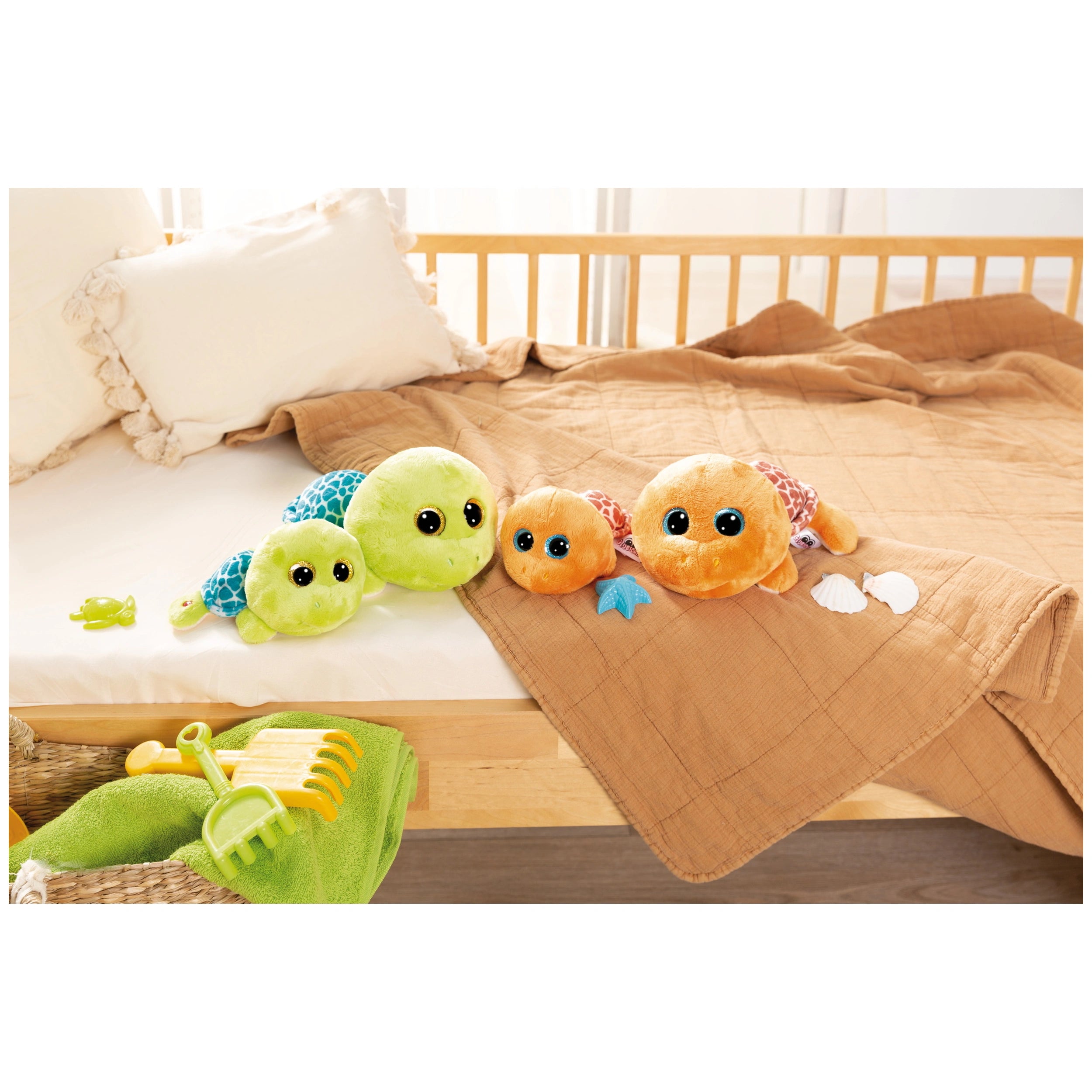 NICI - Glubschis-Soft-Toy-Turtle-Welloni-25-Cm - Stuffed-Animals
