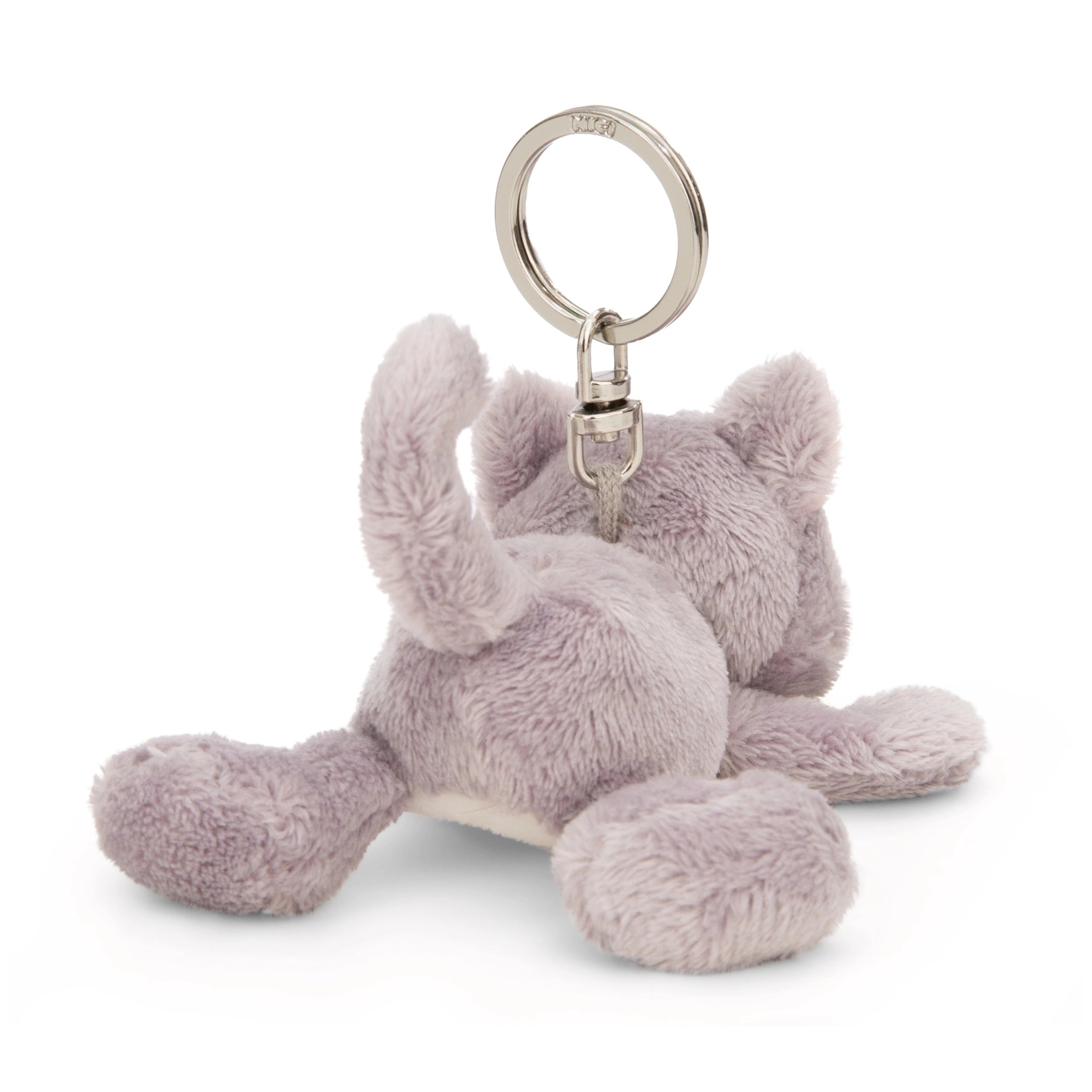 NICI - Homies-Sleutelhanger-Liggende-Kat-Grijs-Actie-Speelfiguren