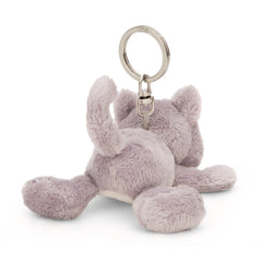 NICI - Homies-Sleutelhanger-Liggende-Kat-Grijs-Actie-Speelfiguren