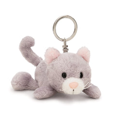 NICI - Homies-Sleutelhanger-Liggende-Kat-Grijs-Actie-Speelfiguren