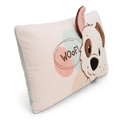 NICI - Homies-Rectangular-Cushion-Dog-White-Stuffed-Animals