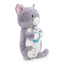 NICI - Homies-Soft-Toy-Cat-Gray-Fish-Nici-Green-Stuffed-Animals