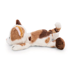 NICI - Homies- Soft Toy Lying Cat Calico - Stuffed Animals