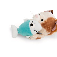 NICI - Homies-Soft-Toy-Lying-Cat-Calico-Stuffed-Animals
