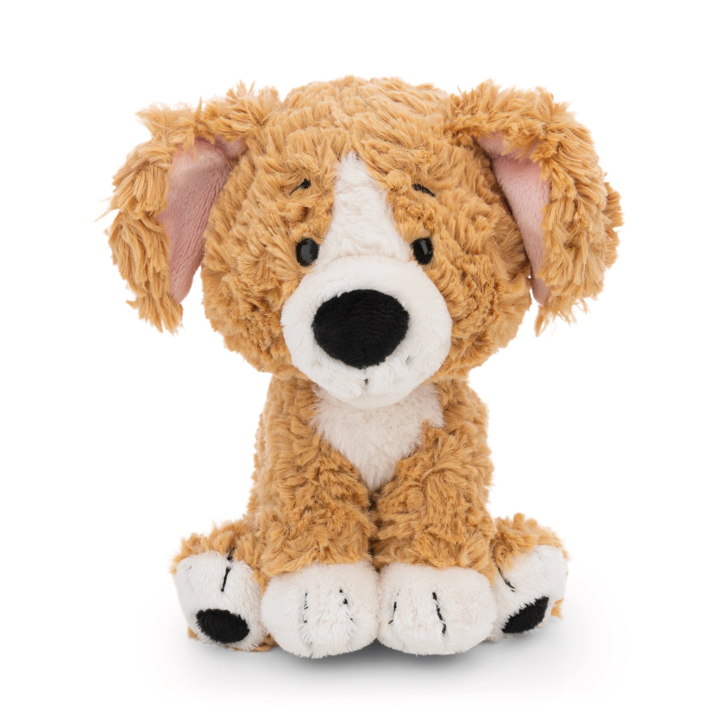 NICI - Homies-Soft-Toy-Sitting-Dog-Brown-Stuffed-Animals