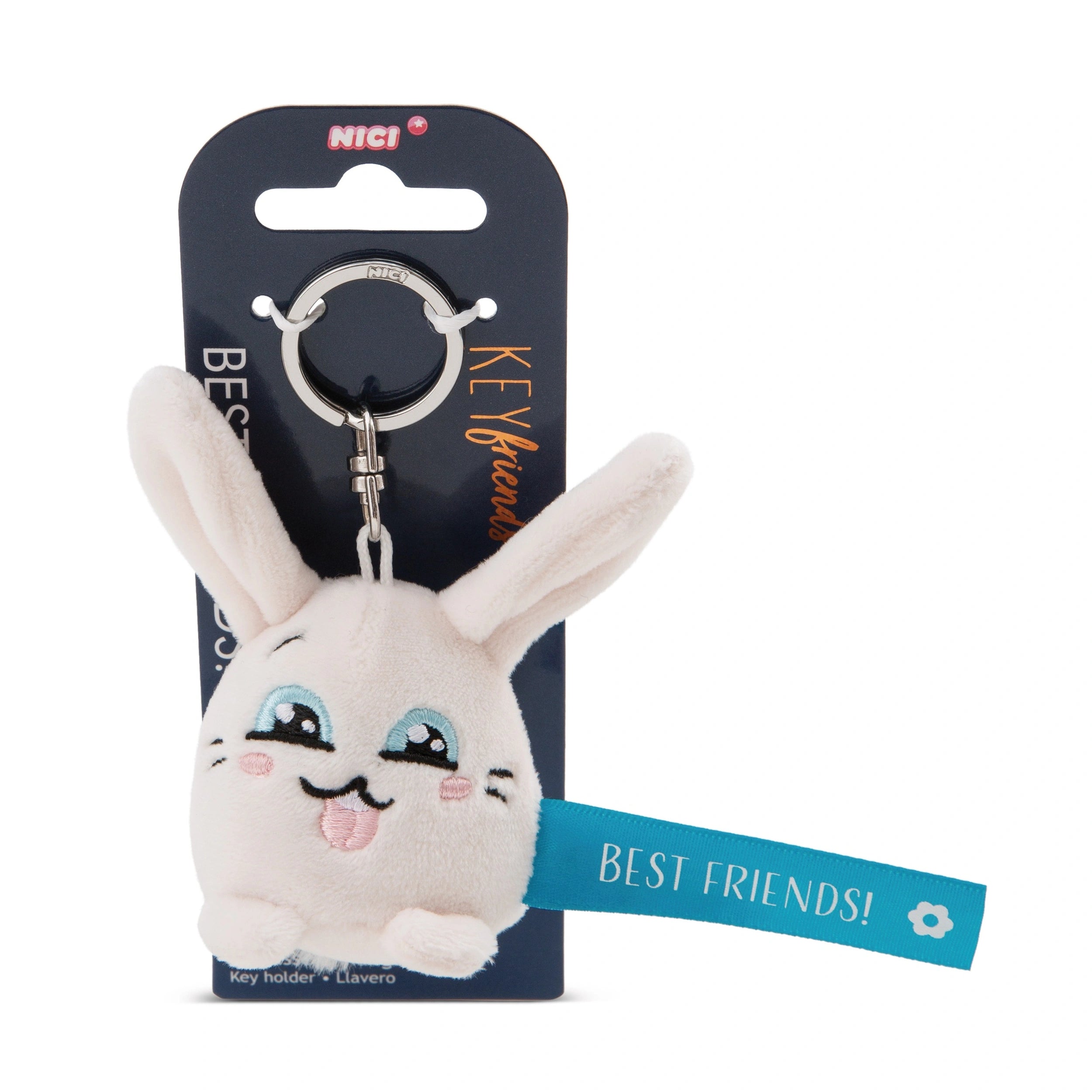 NICI - Key-Friends-Blue-Rabbit-Keychains