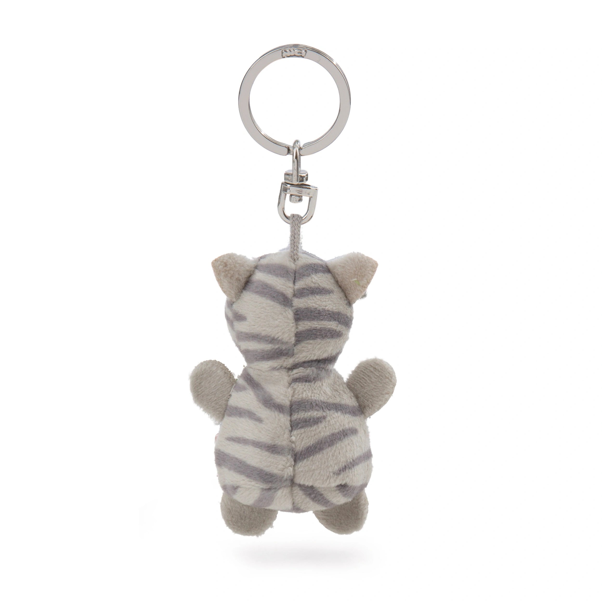 NICI - Key-Friends-Keyholder-Grey-Striped-Cat-Keychains