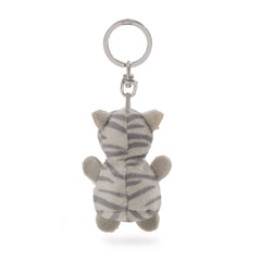 NICI - Key-Friends-Keyholder-Grey-Striped-Cat-Keychains