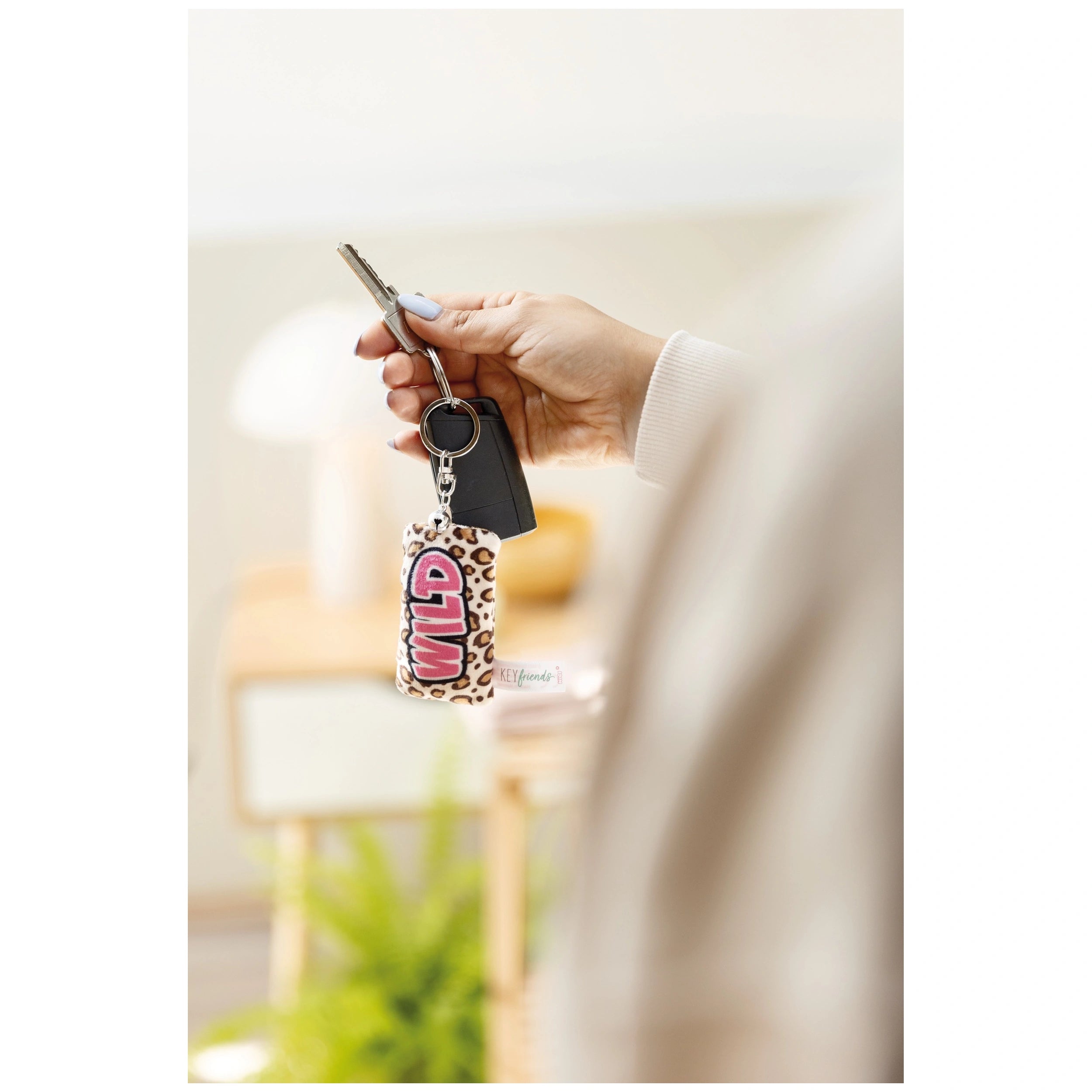 NICI - Key-Friends-Keyholder-Mini-Plush-Cushion-Collectibles