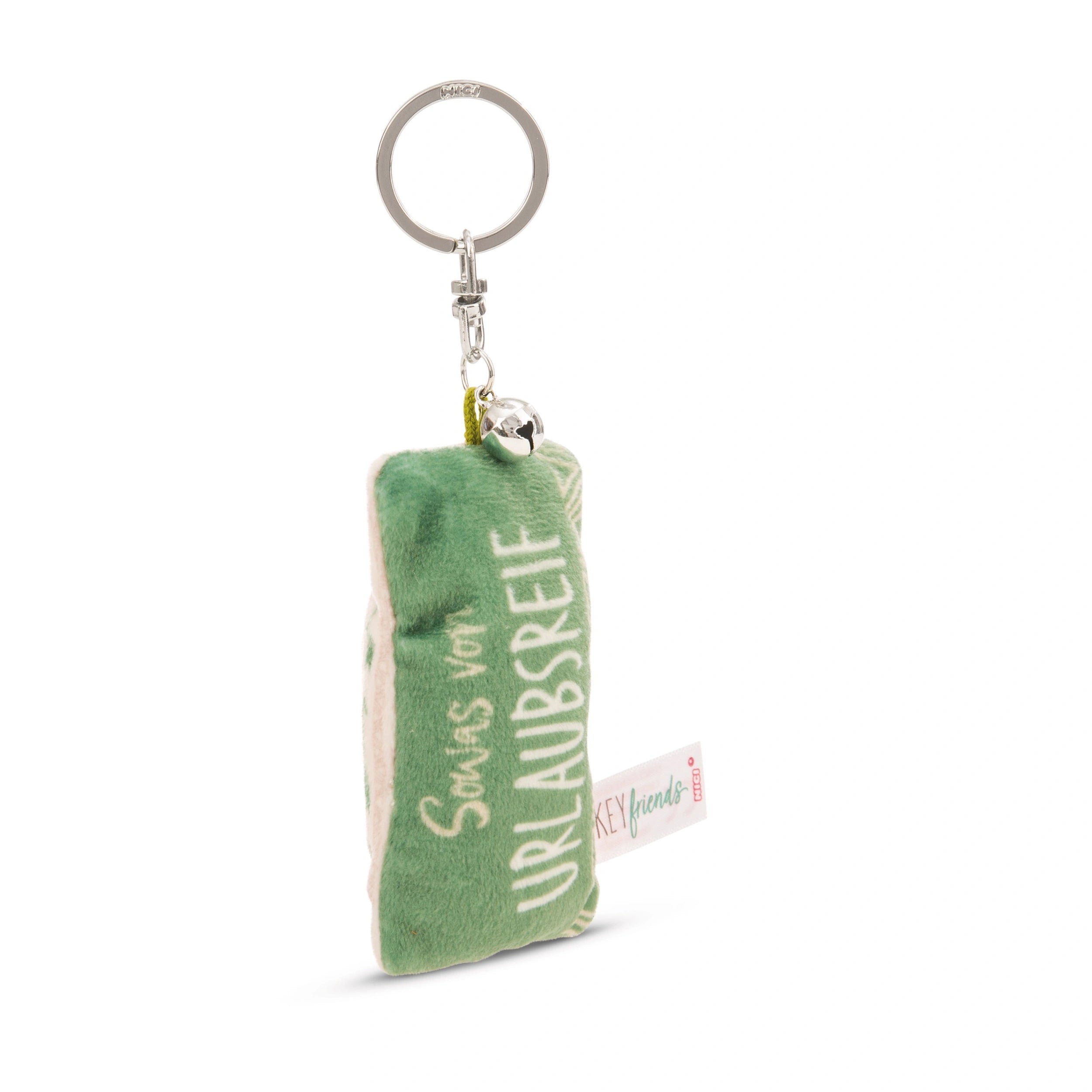 NICI - Key-Friends-Keyholder-Mini-Plush-Cushion-Collectibles