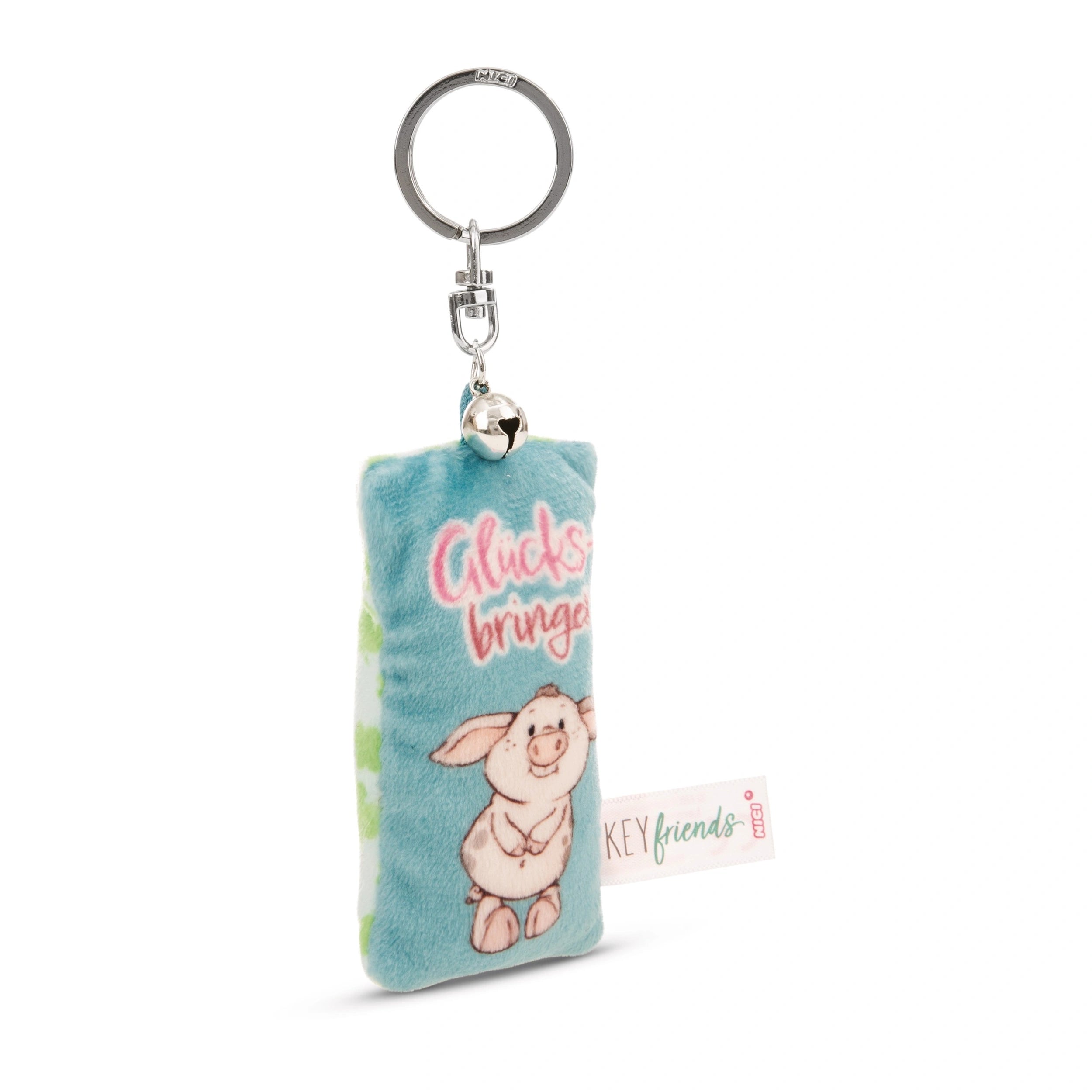 NICI - Key-Friends-Keyholder-Mini-Plush-Cushion-Collectibles