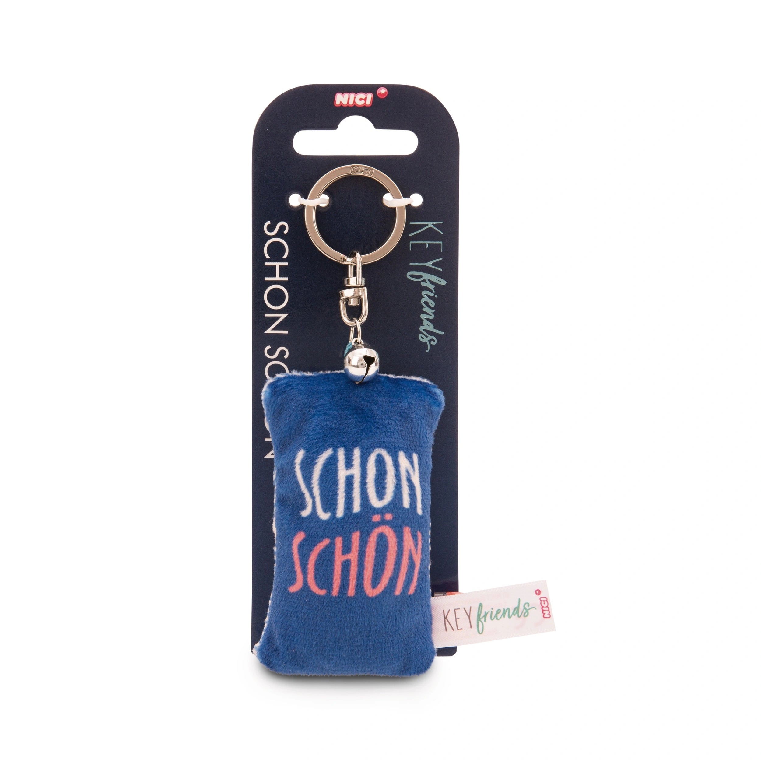 NICI - Key-Friends-Mini-Plush-Keyholder-Collectibles