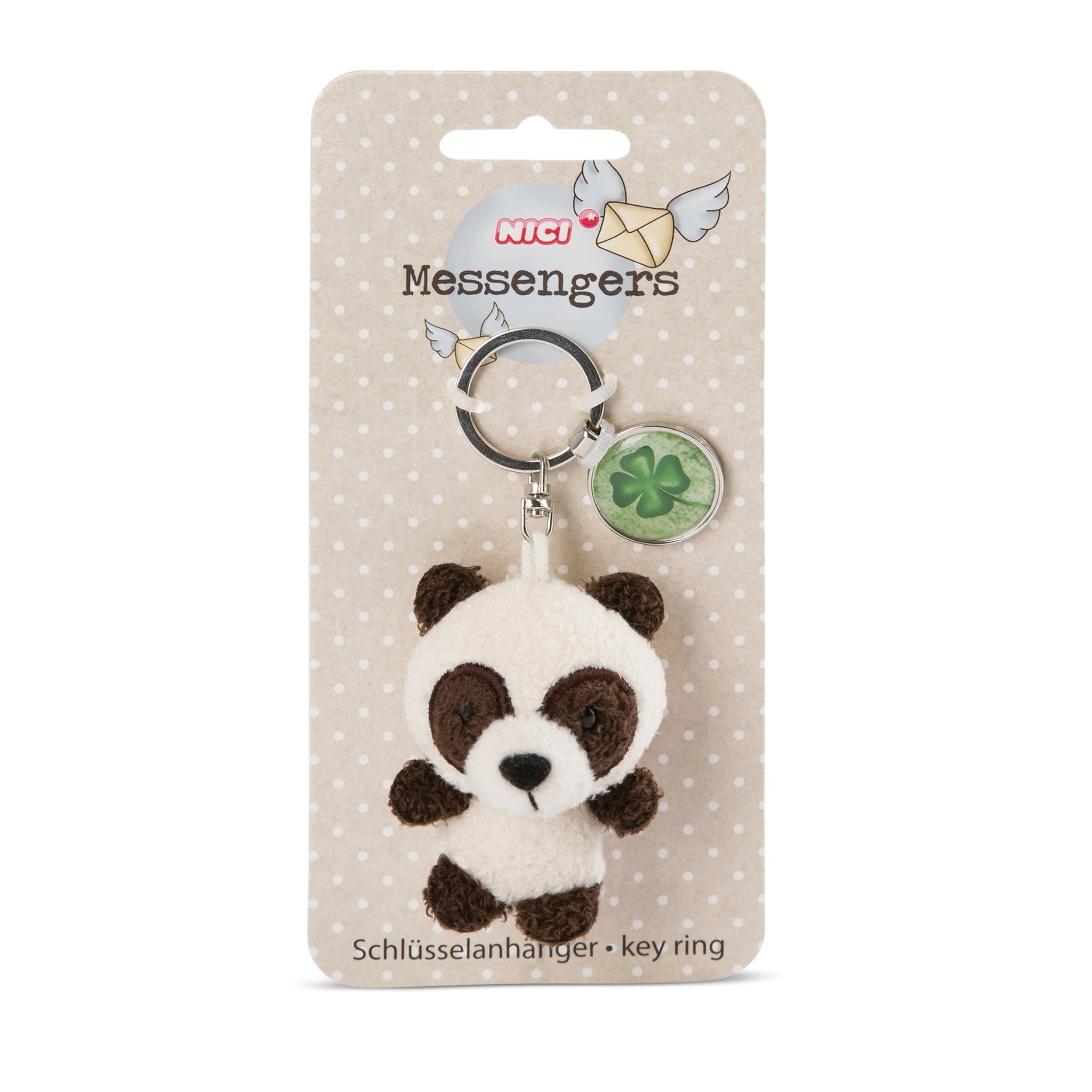 NICI - Key-Ring-Panda-With-Pendant - Keychains