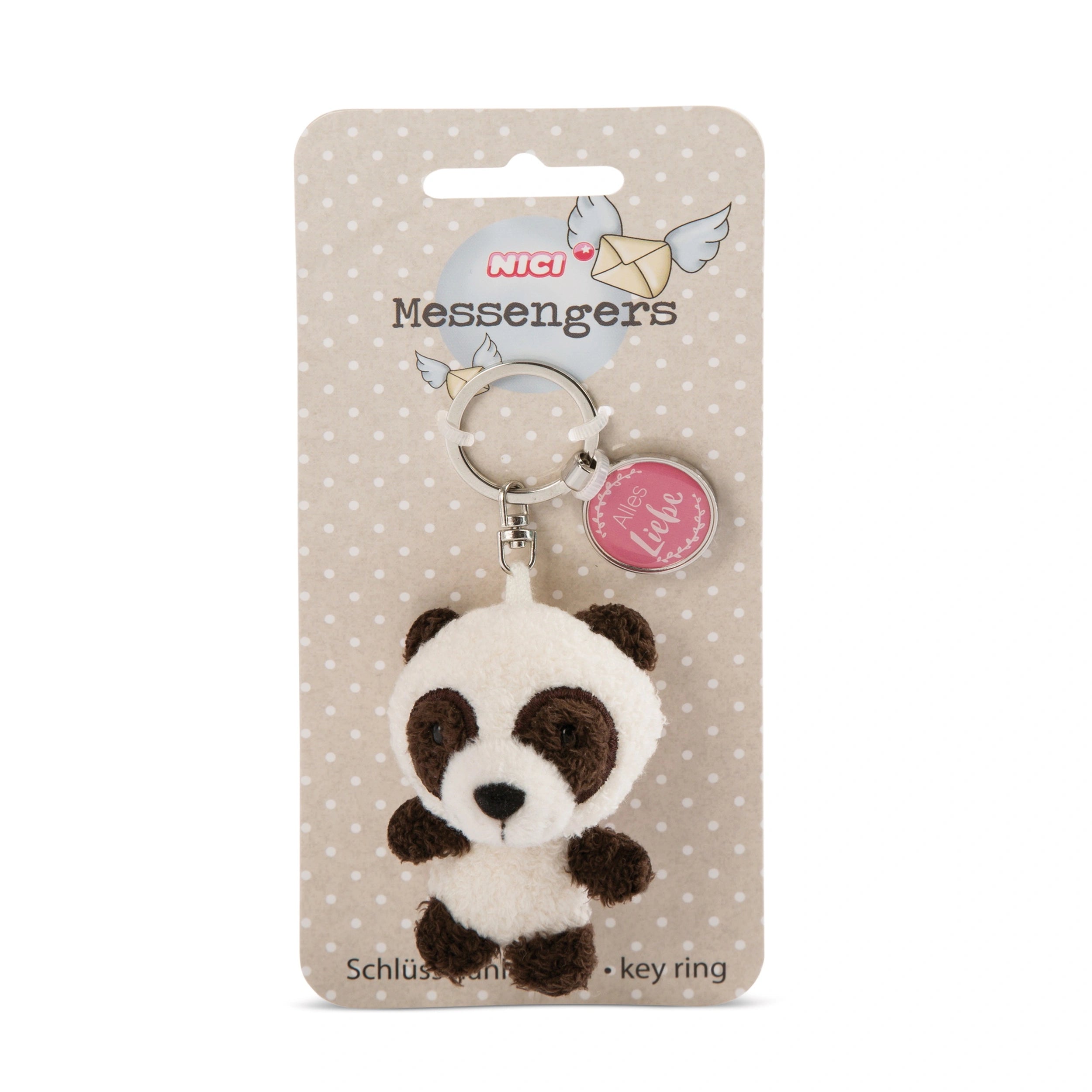 NICI - Keyholder-Panda-With-Pendant - Keychains