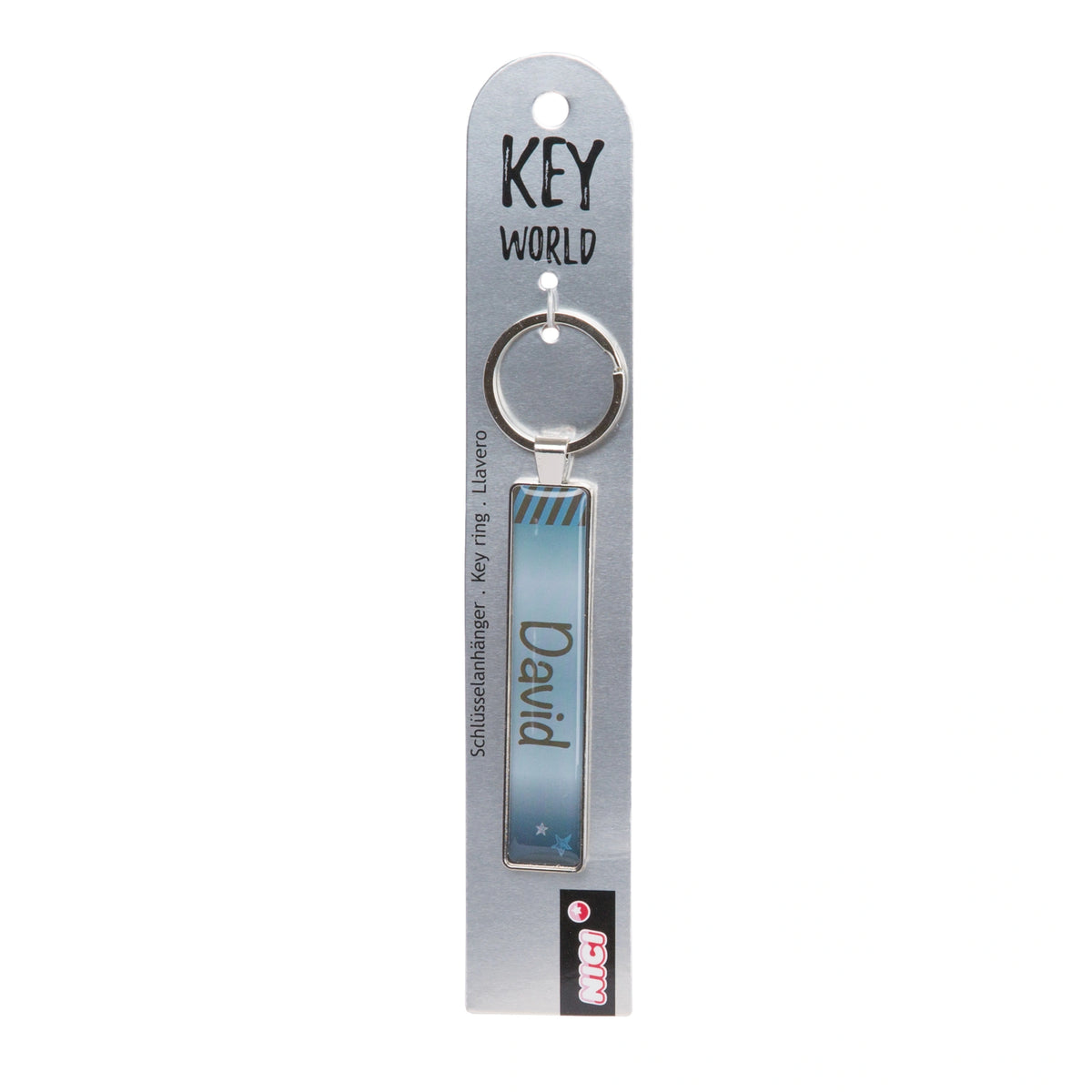 NICI - Keyring-Key-World-David-Action-Toy-Figures