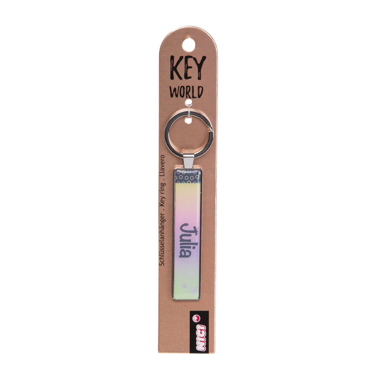 NICI - Keyring-Key-World-Julia-Action-Toy-Figures