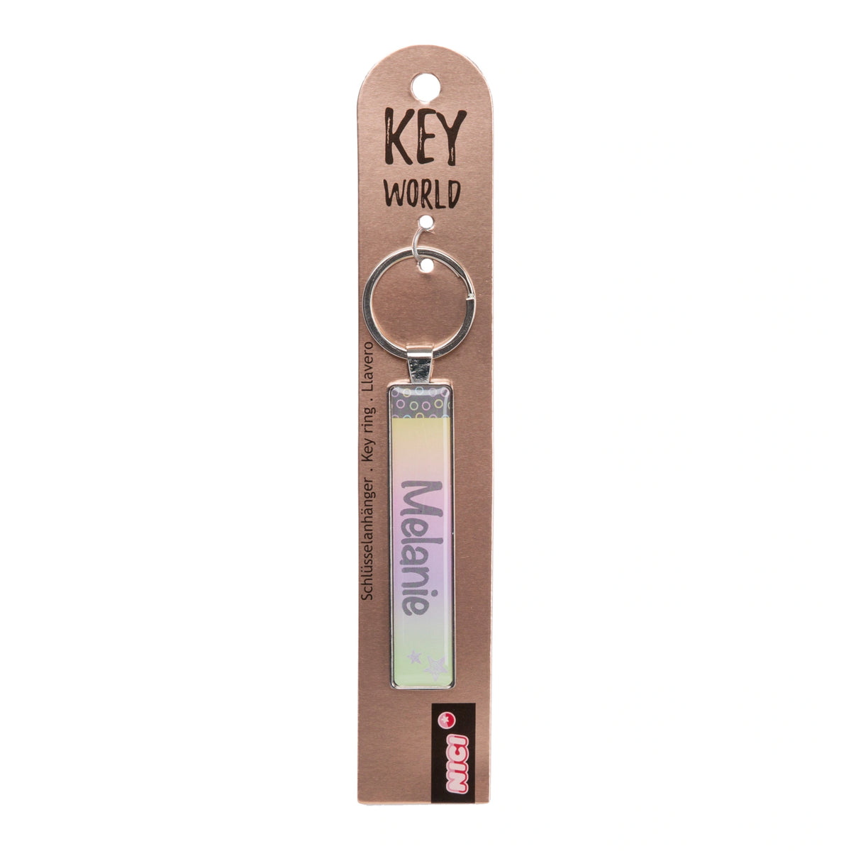 NICI - Keyring-Key-World-Melanie-Collectibles