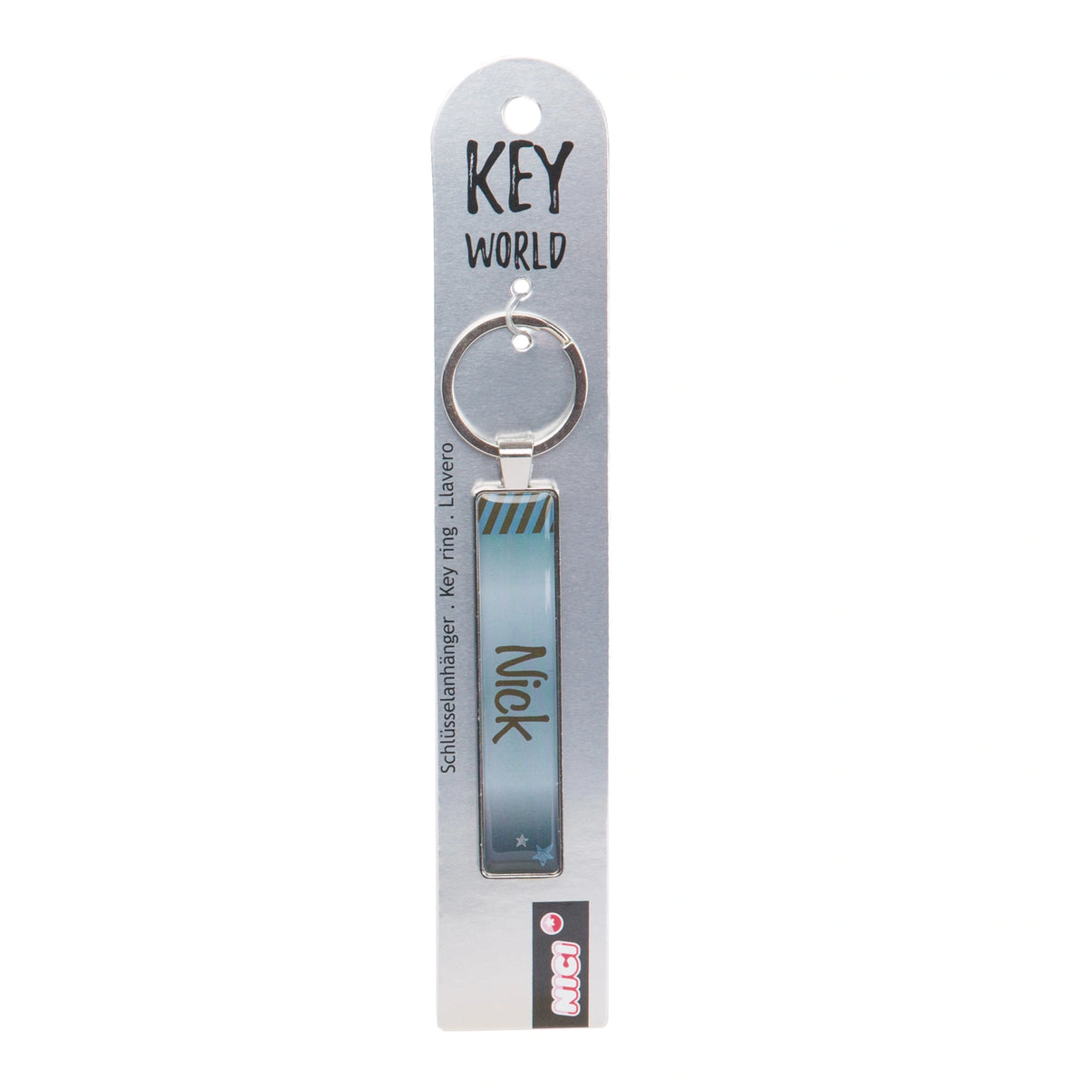 NICI - Keyring-Key-World-Nick-7-Cm-Keychains