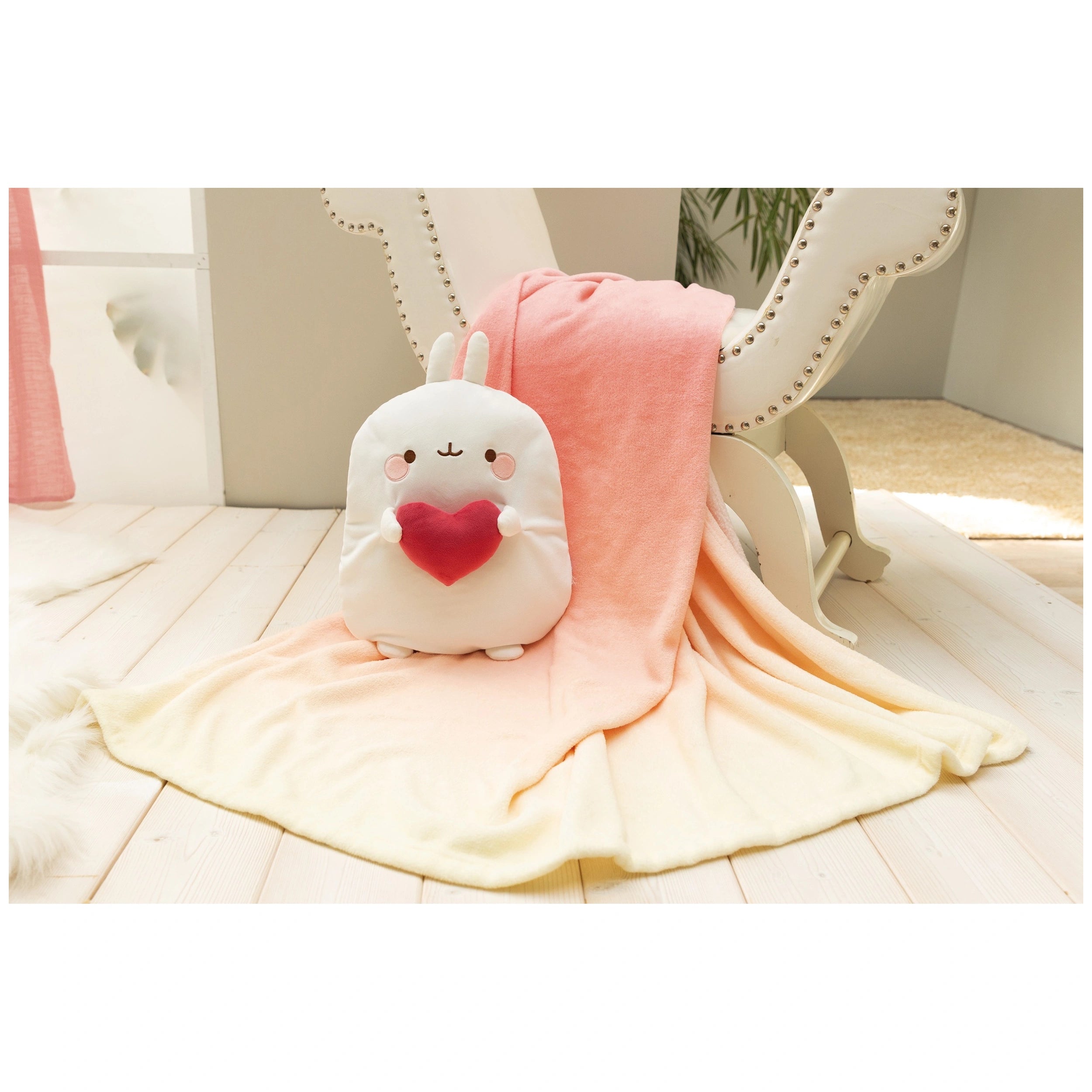 NICI - Molang-Fleece-Blanket-Stuffed-Animals