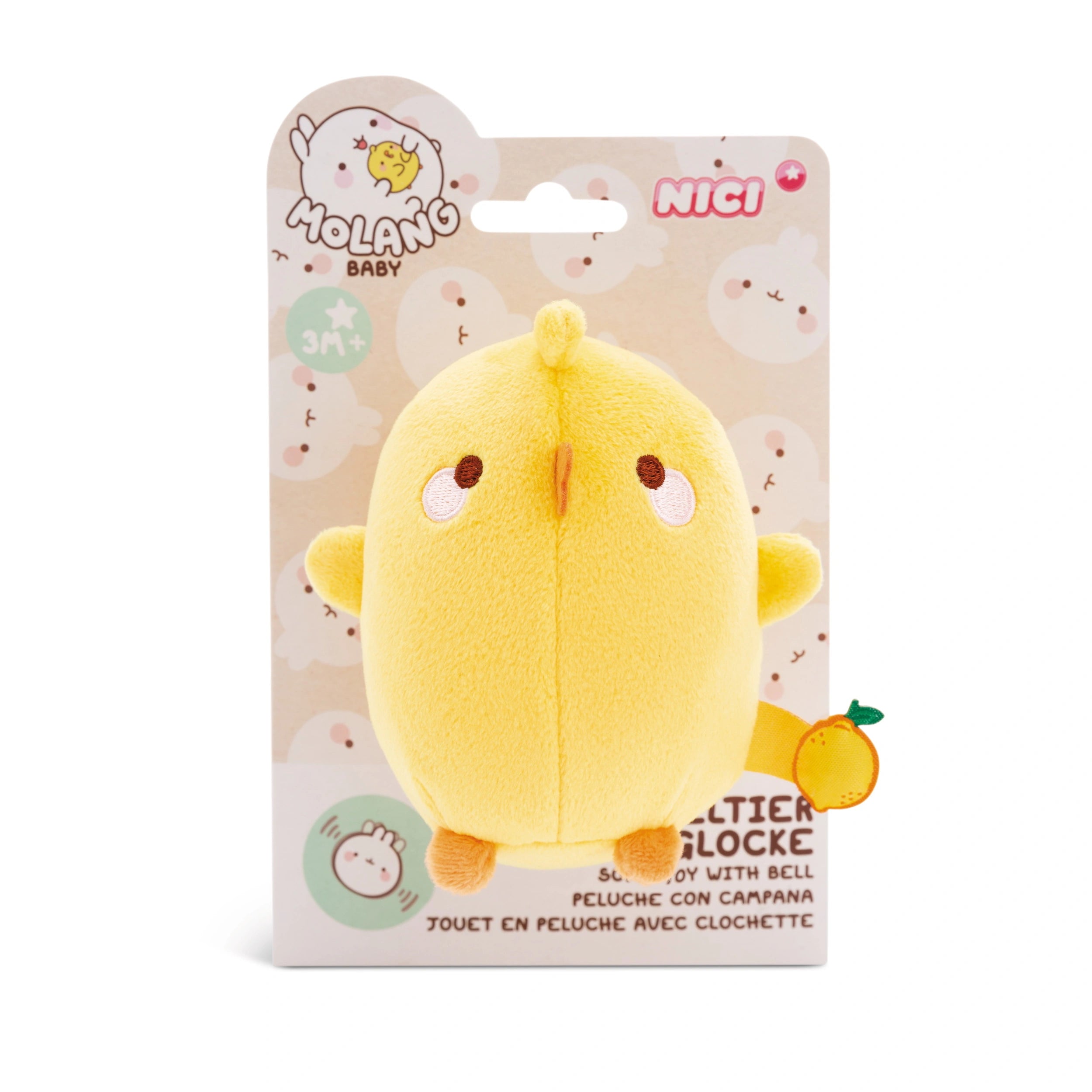 NICI - Molang-Piu-Piu-Soft-Toy-Rattles