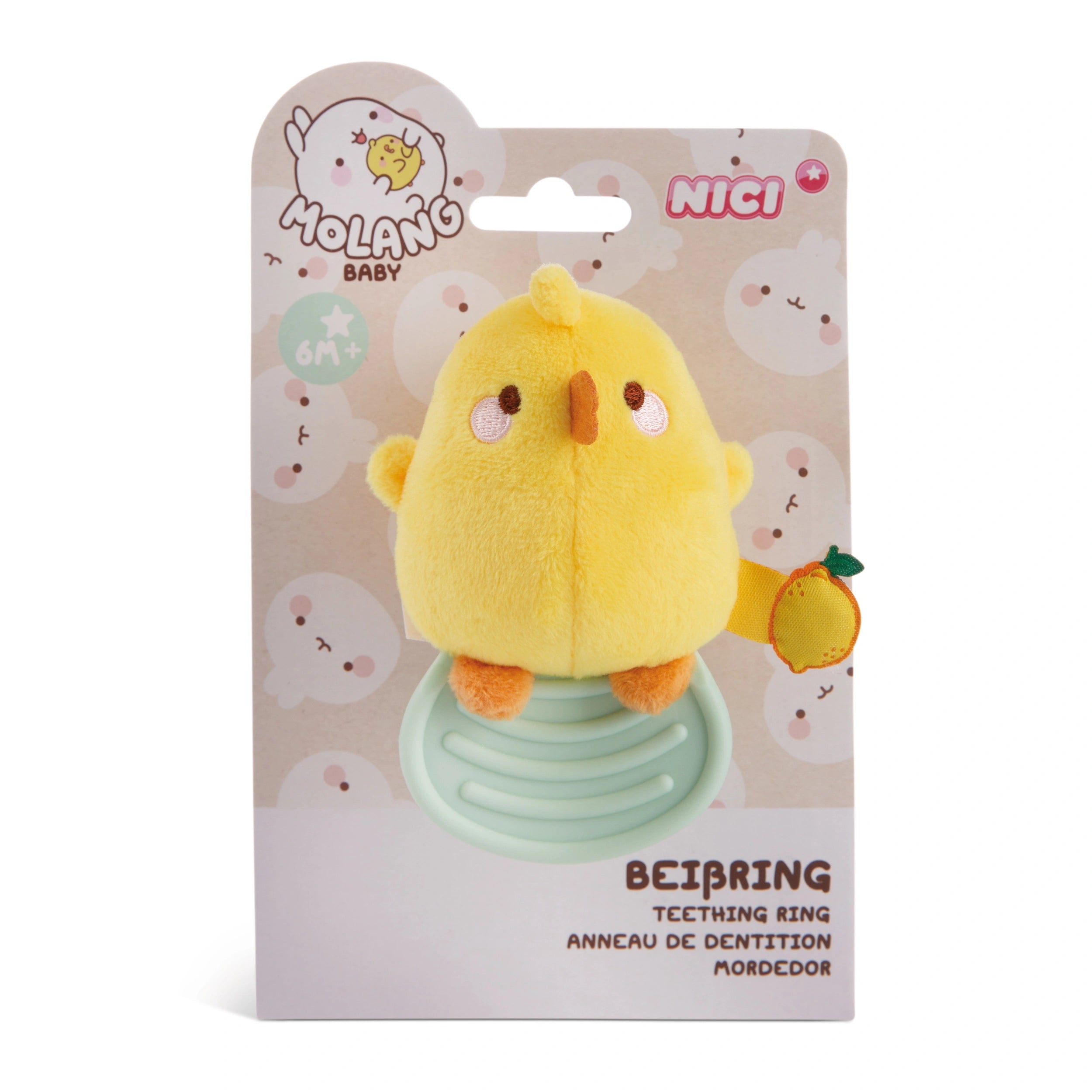 NICI - Molang-Piu-Piu-Teether-Pacifiers-Teethers