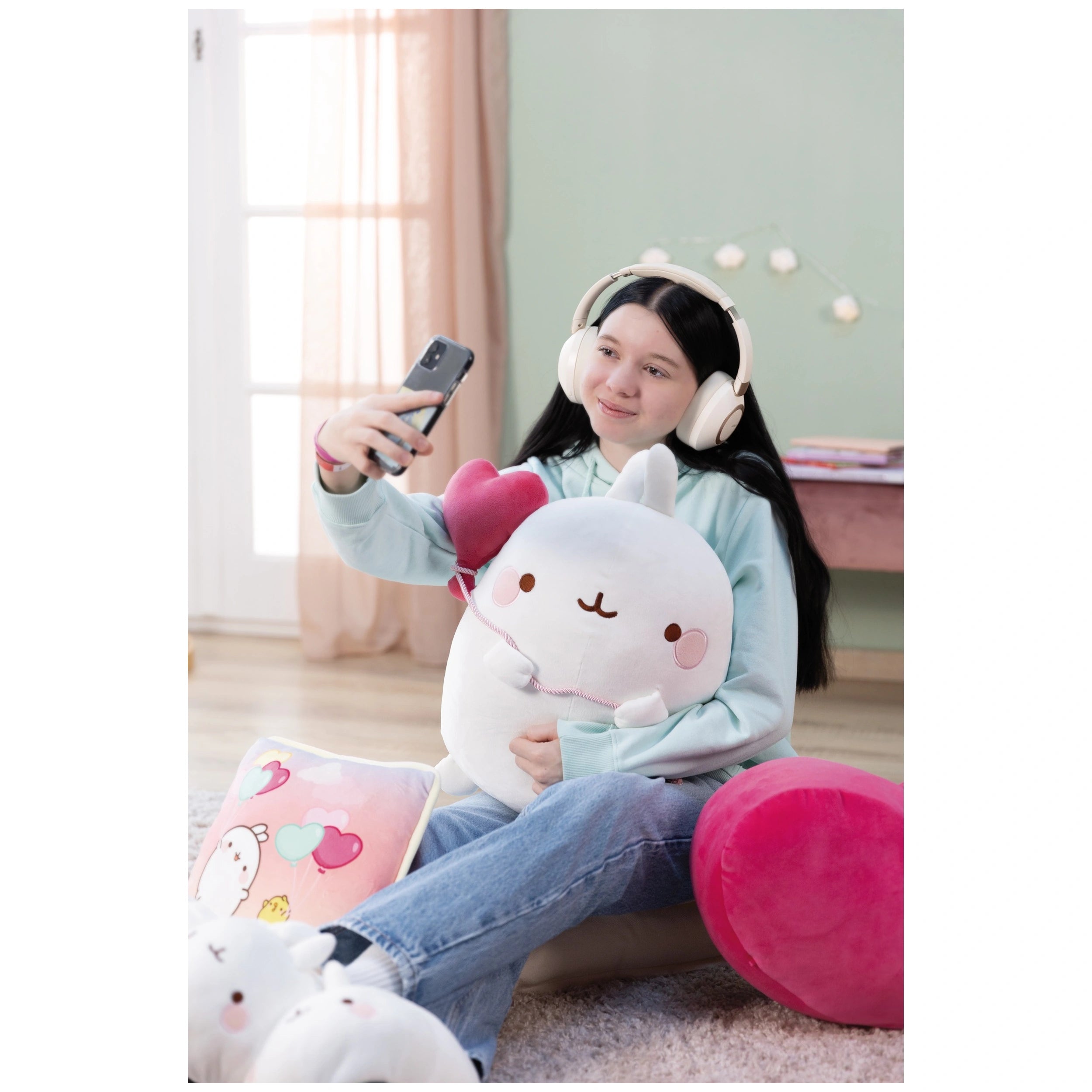 NICI - Molang-Soft-Toy-48-Cm-Stuffed-Animals