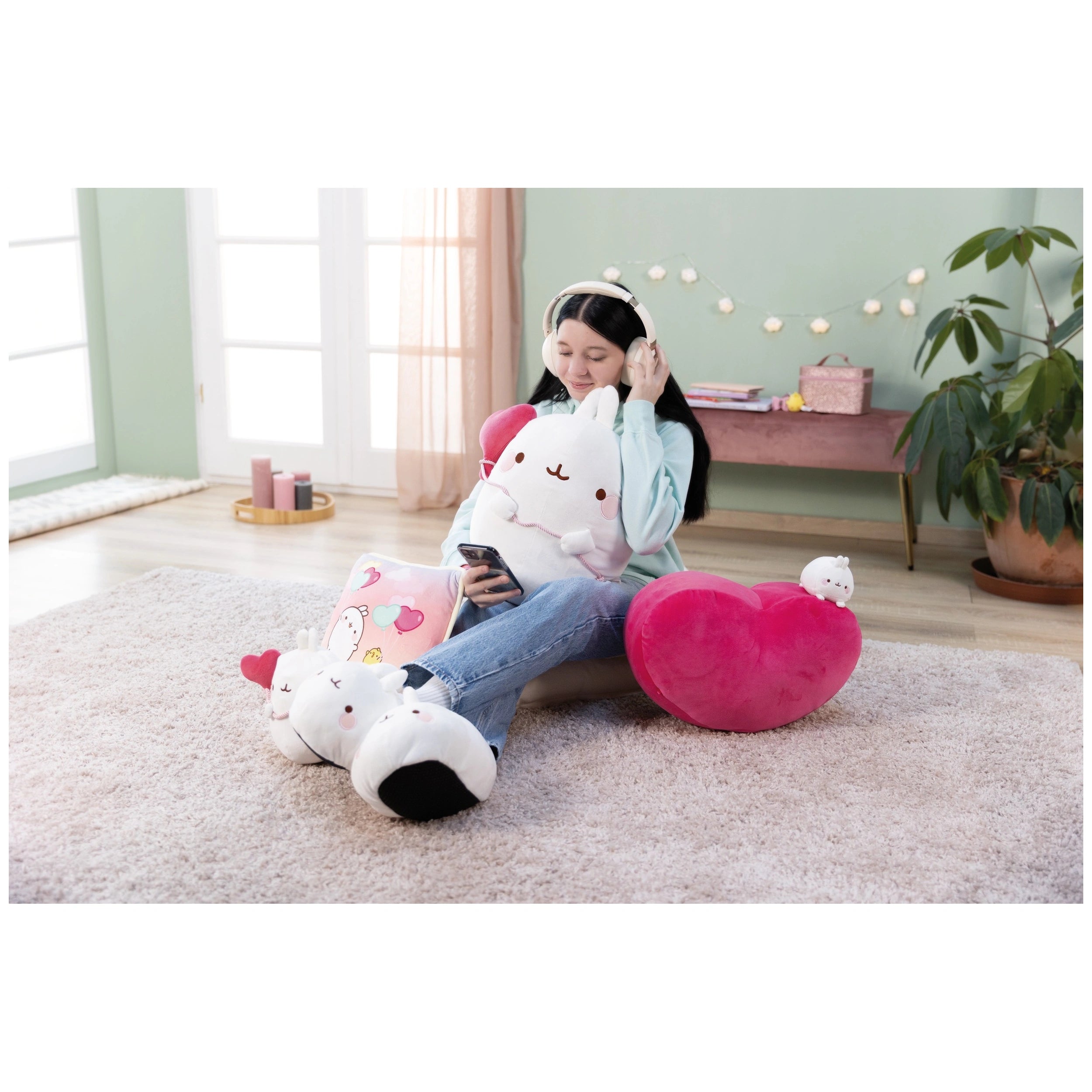 NICI - Molang-Soft-Toy-48-Cm-Stuffed-Animals