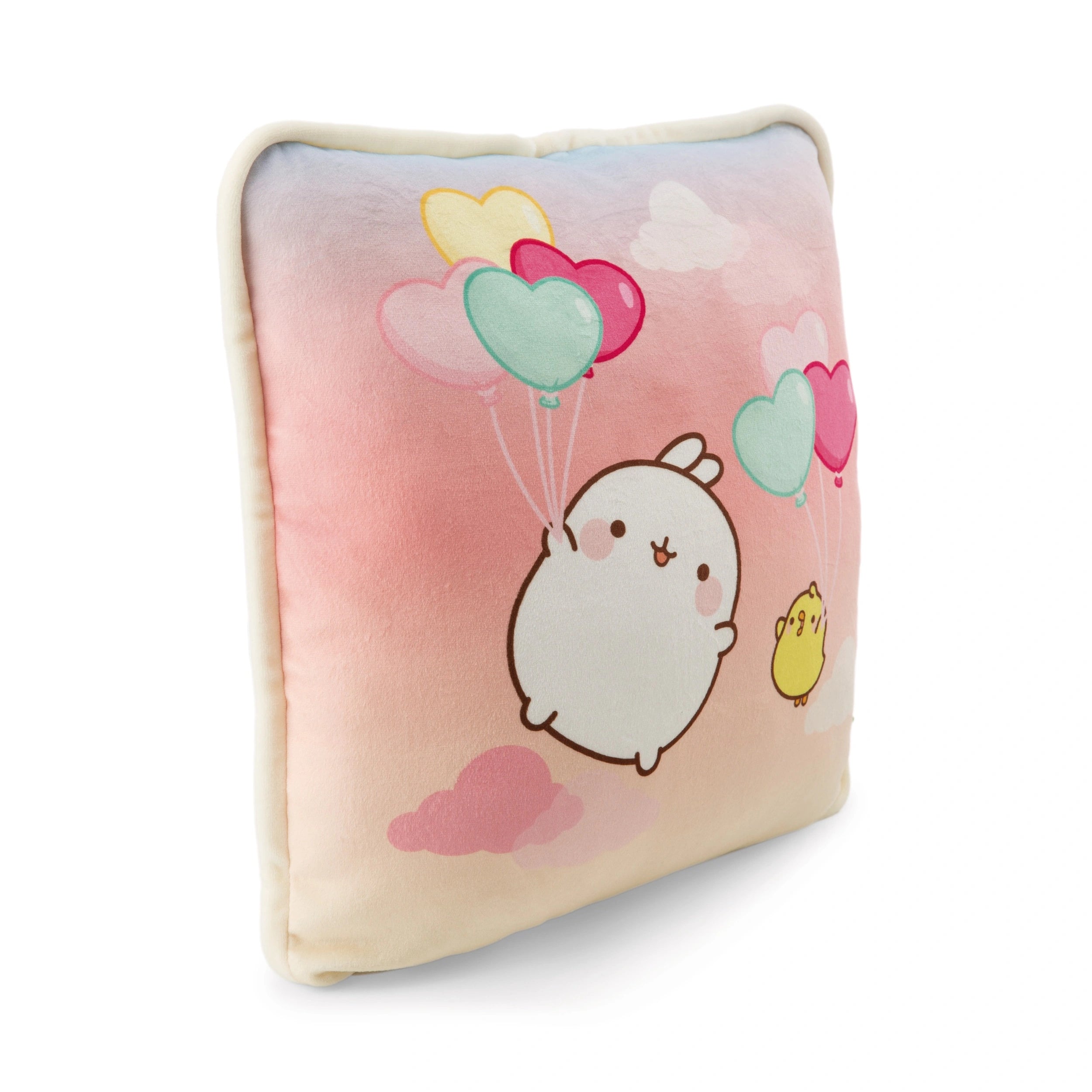 NICI - Molang-Square-Cushion-30x30-Cm-Stuffed-Animals