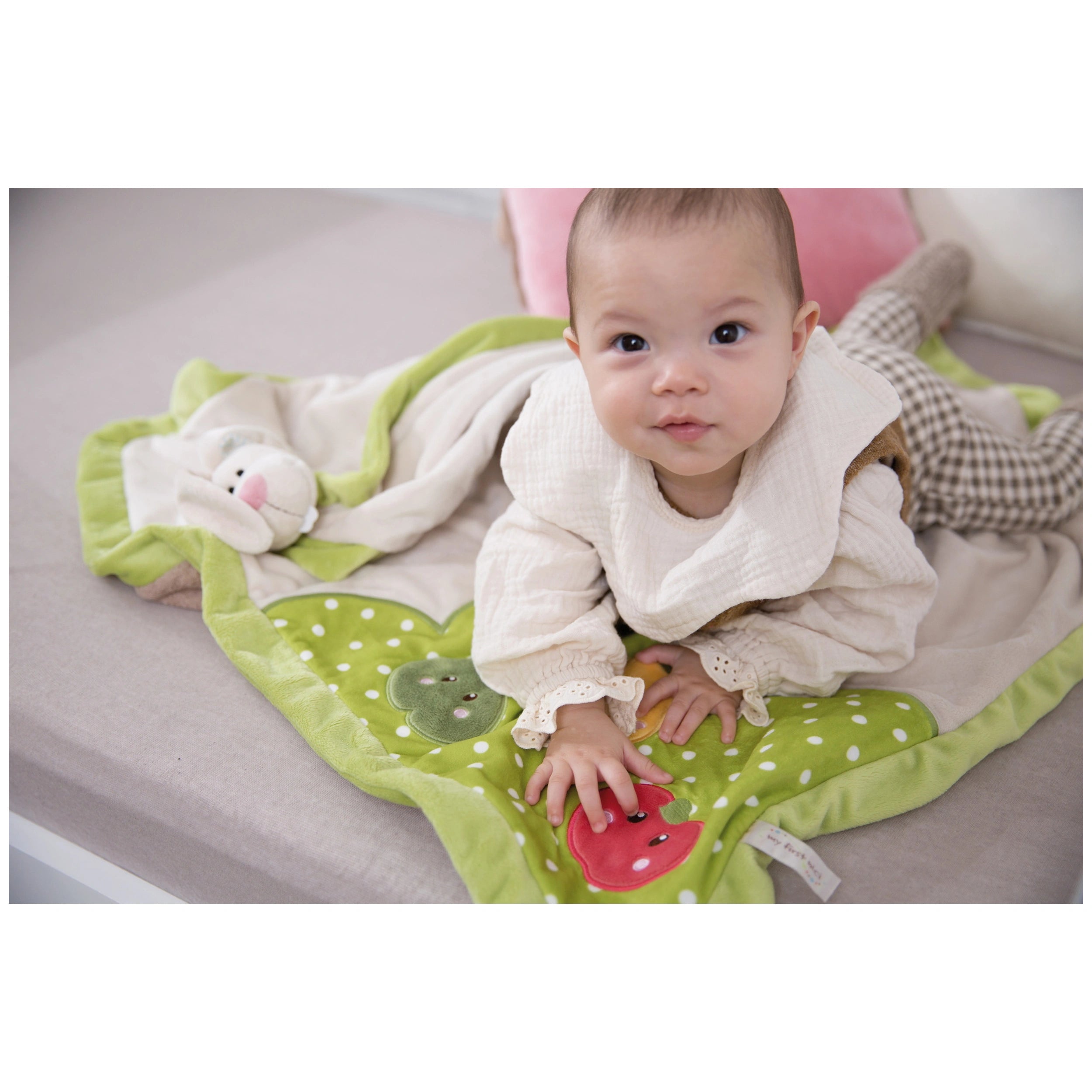 NICI - My First NICI Baby Cuddle Blanket Rabbit - Play Mats & Gyms