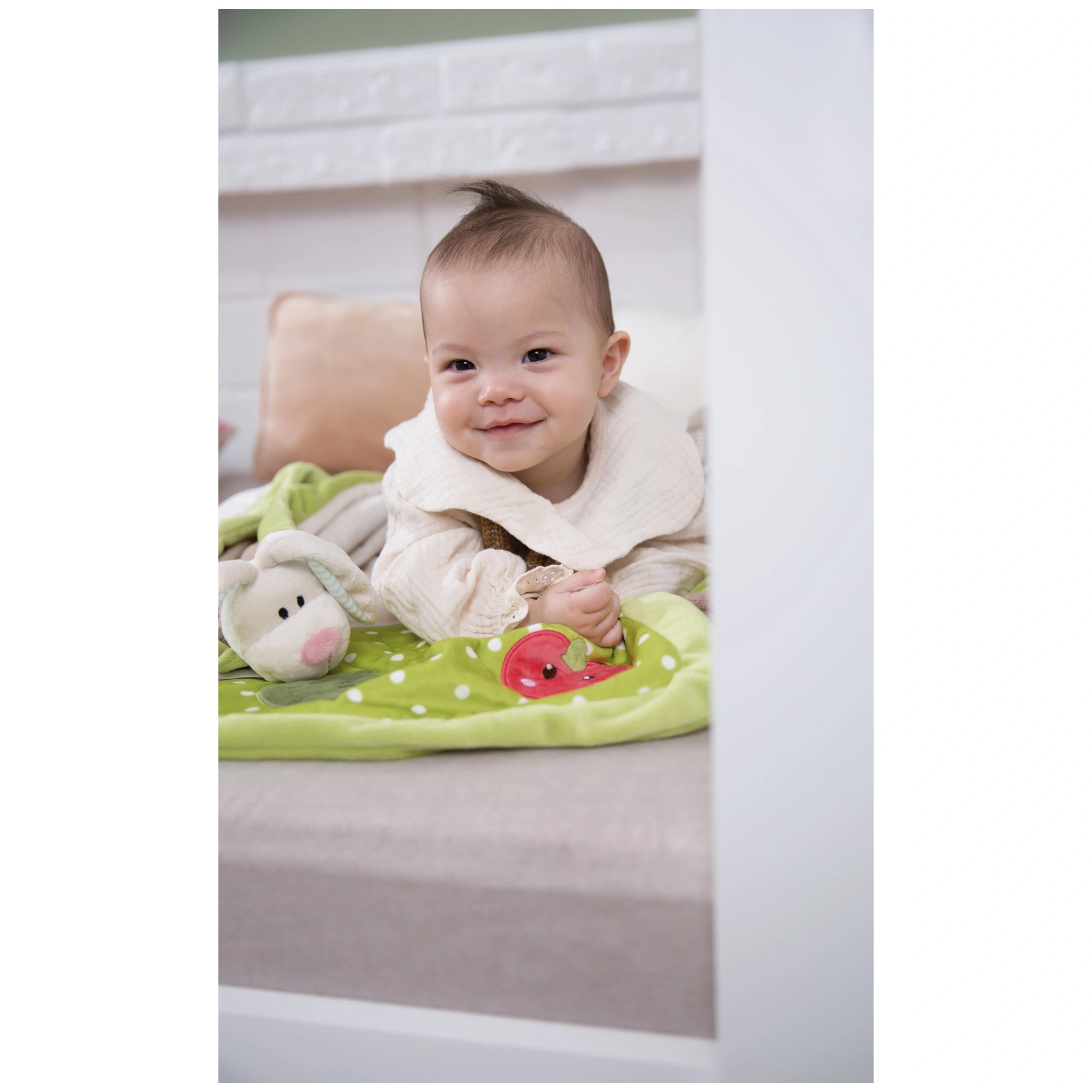 NICI - My First NICI Baby Cuddle Blanket Rabbit - Play Mats & Gyms
