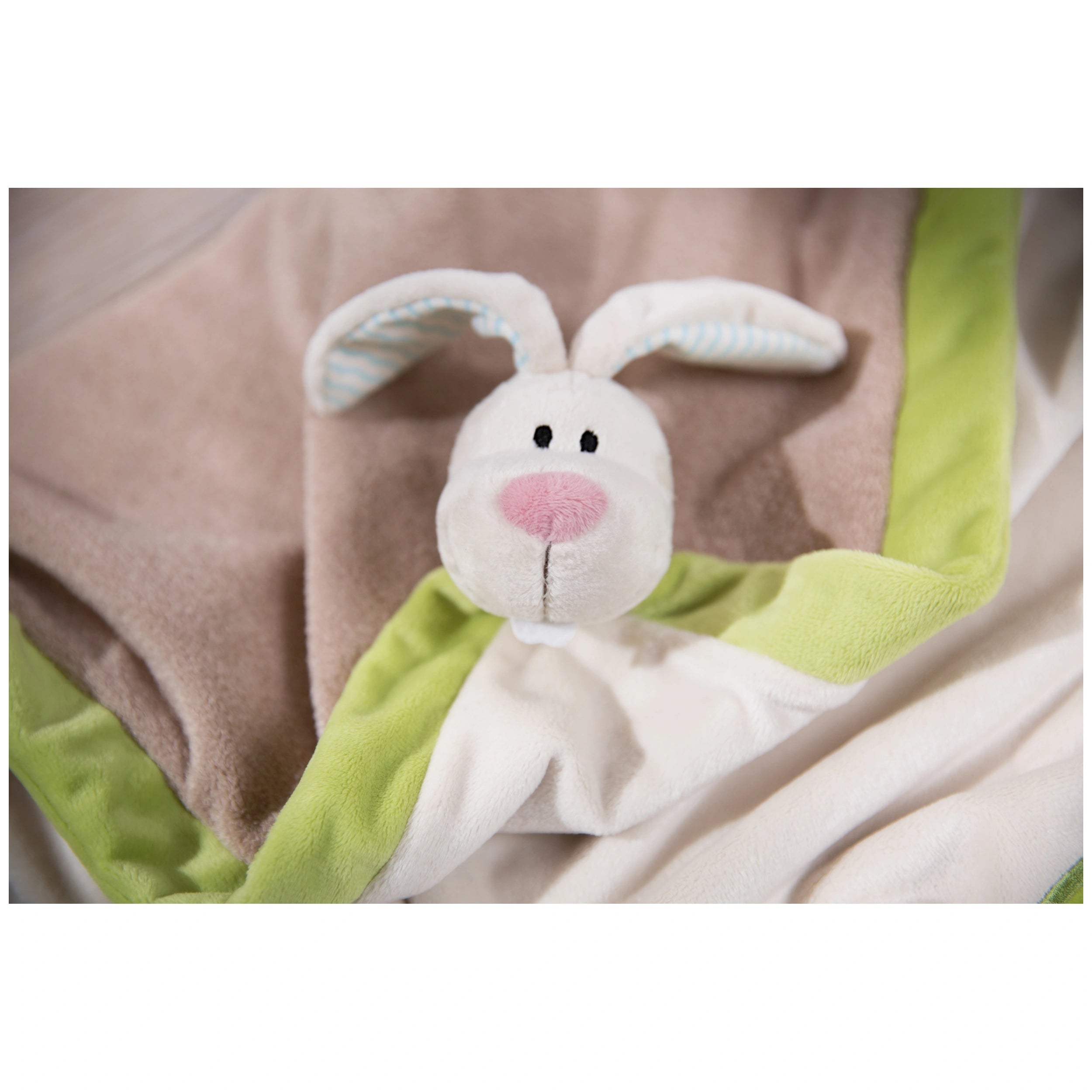 NICI - My First NICI Baby Cuddle Blanket Rabbit - Play Mats & Gyms