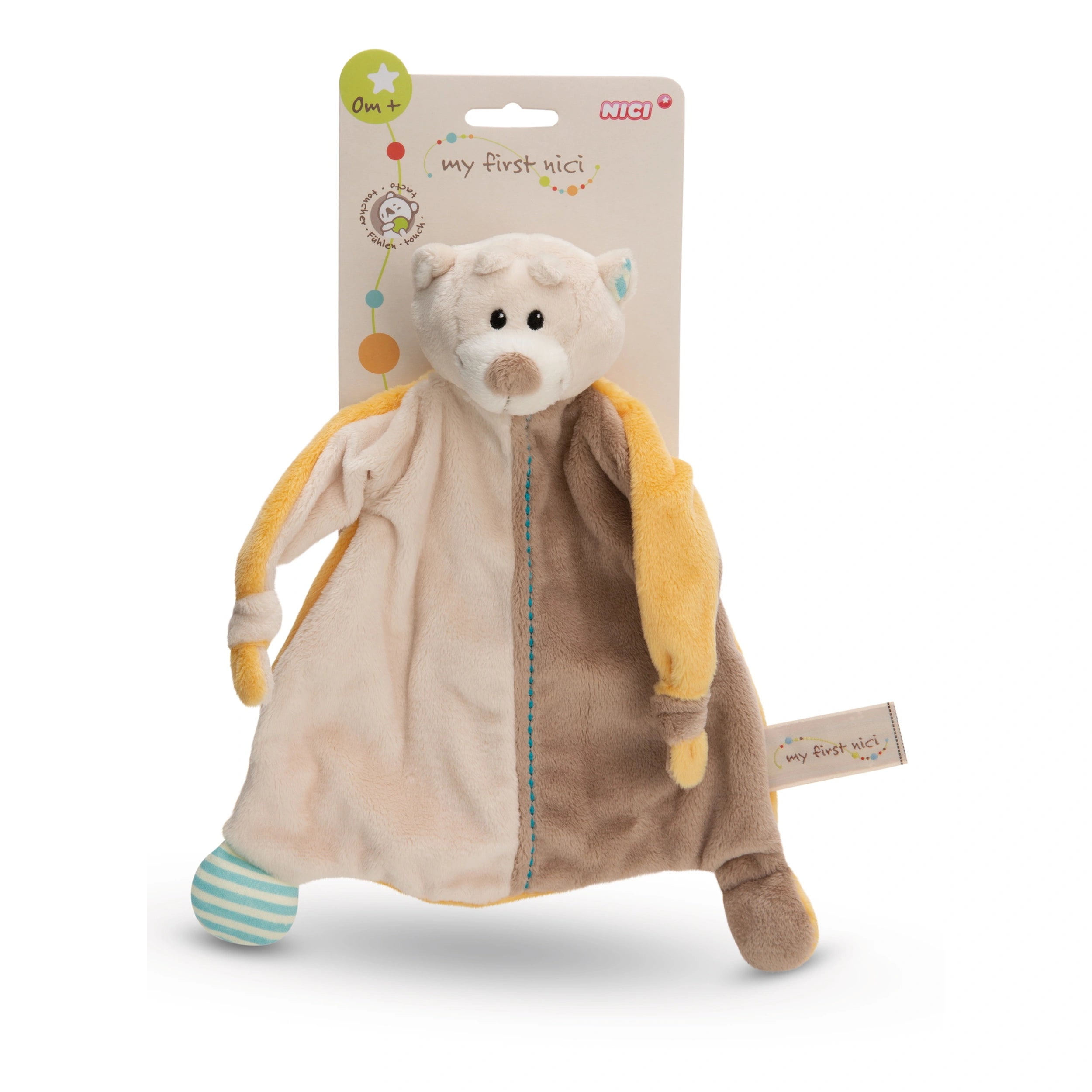 NICI - My First NICI Cuddle Cloth Bear Taps - Stuffed Animals
